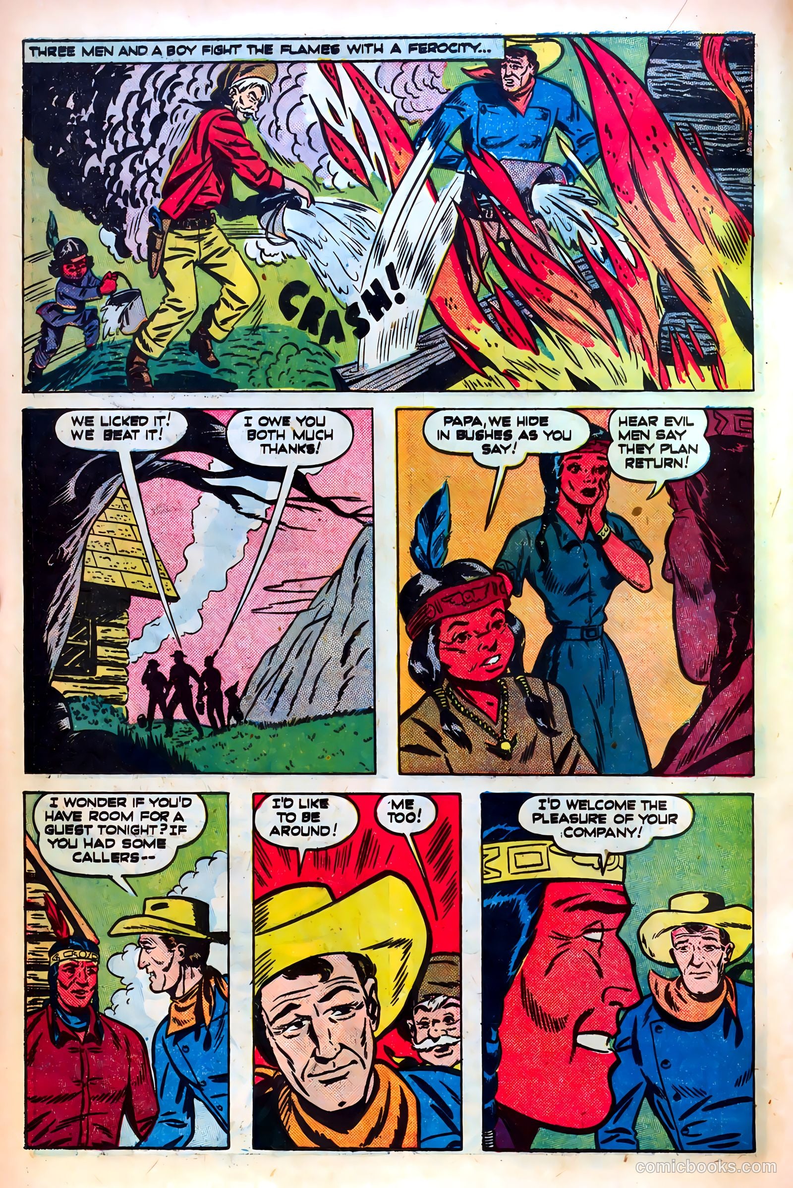 John Wayne Adventure Comics #5 (1950) — page 30 of 52