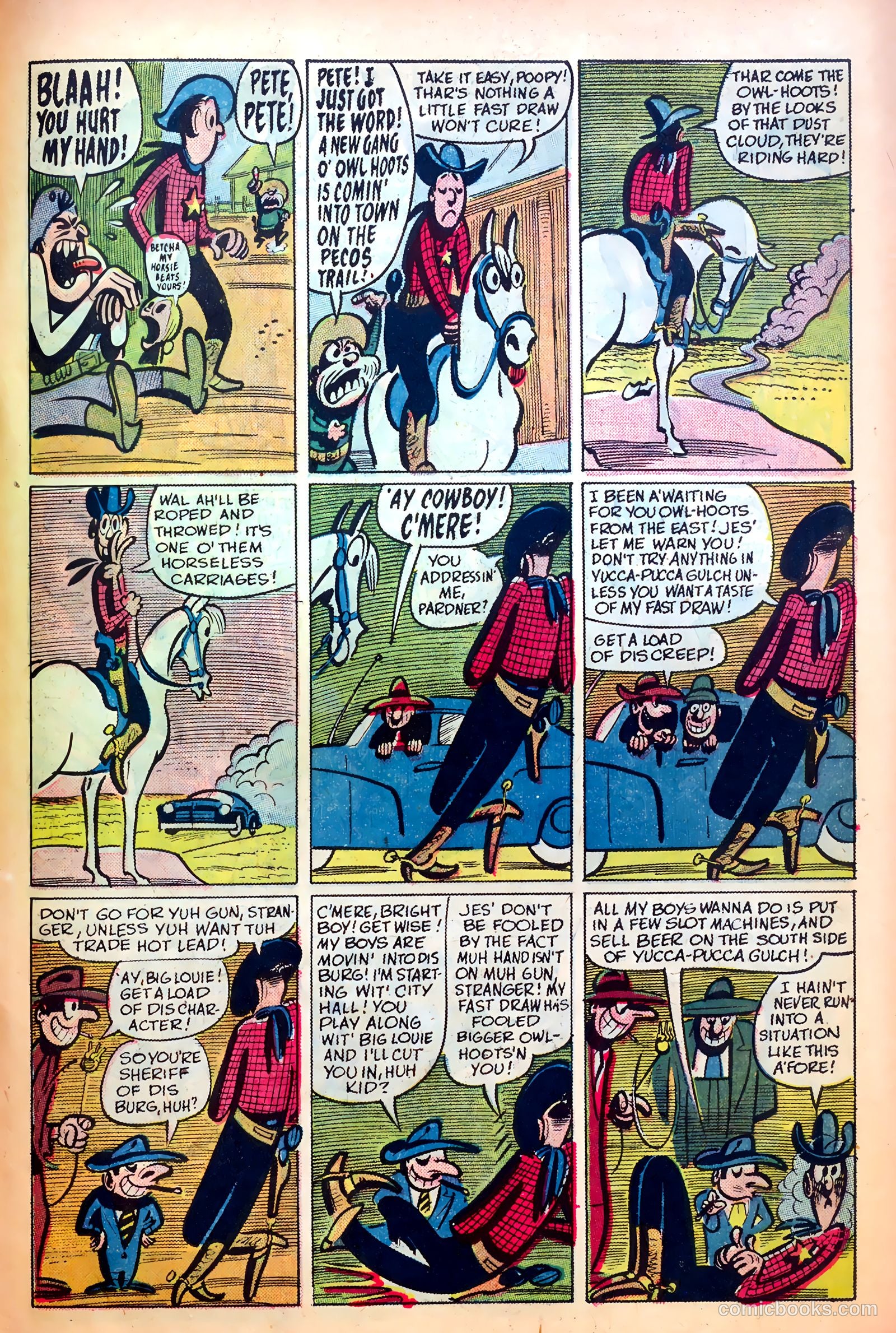 John Wayne Adventure Comics #5 (1950) — page 39 of 52