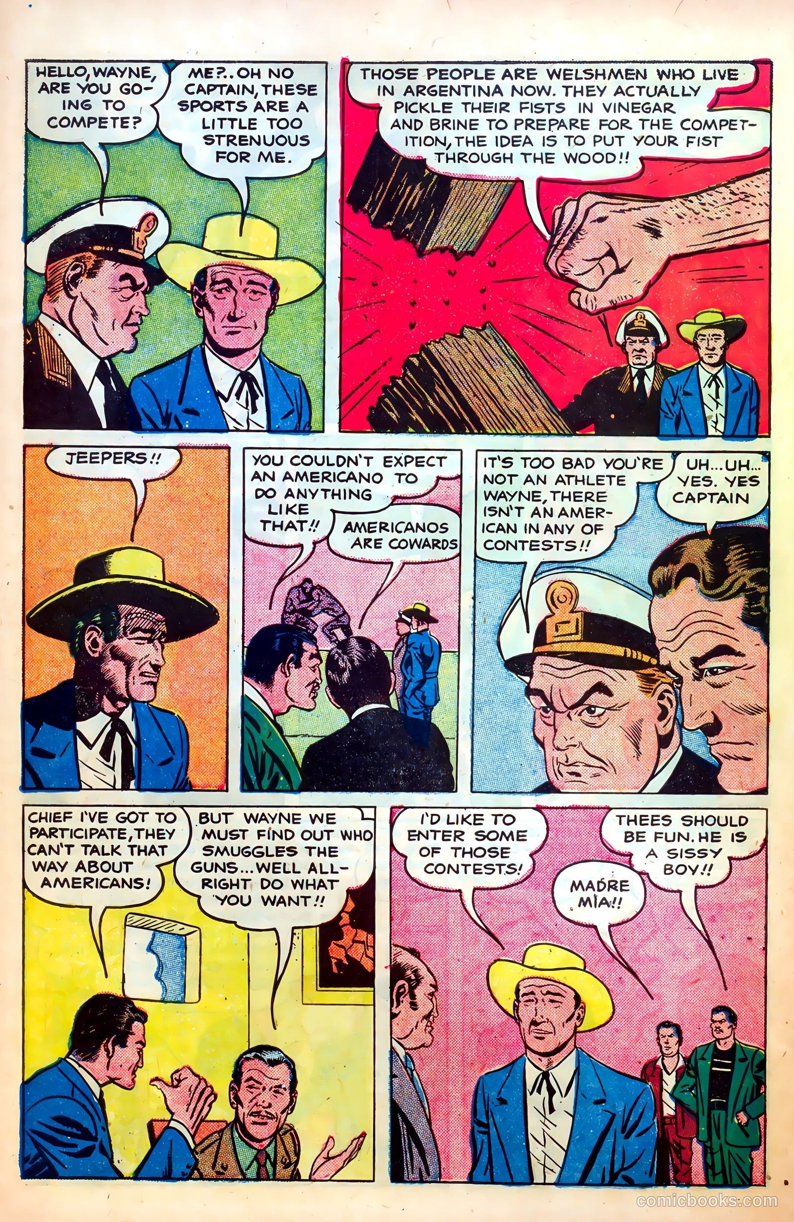 John Wayne Adventure Comics #5 (1950) — page 46 of 52