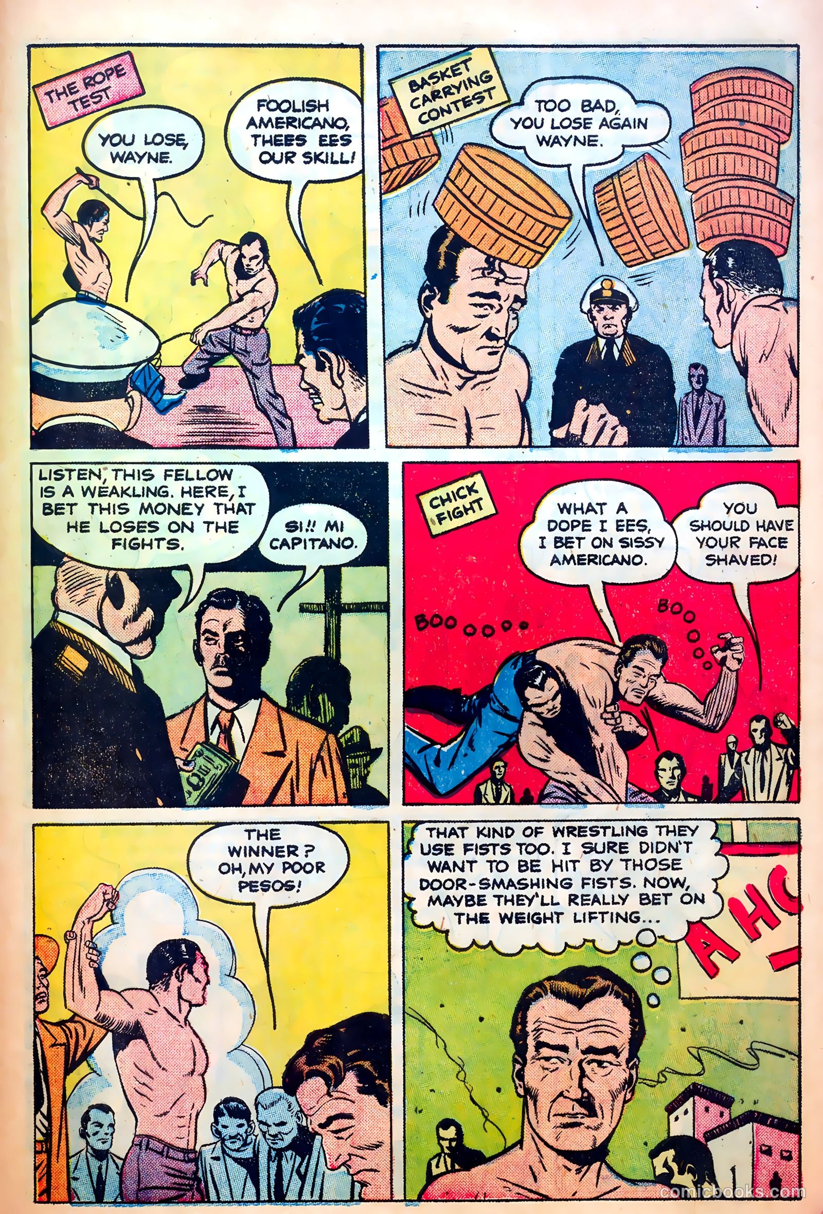 John Wayne Adventure Comics #5 (1950) — page 47 of 52