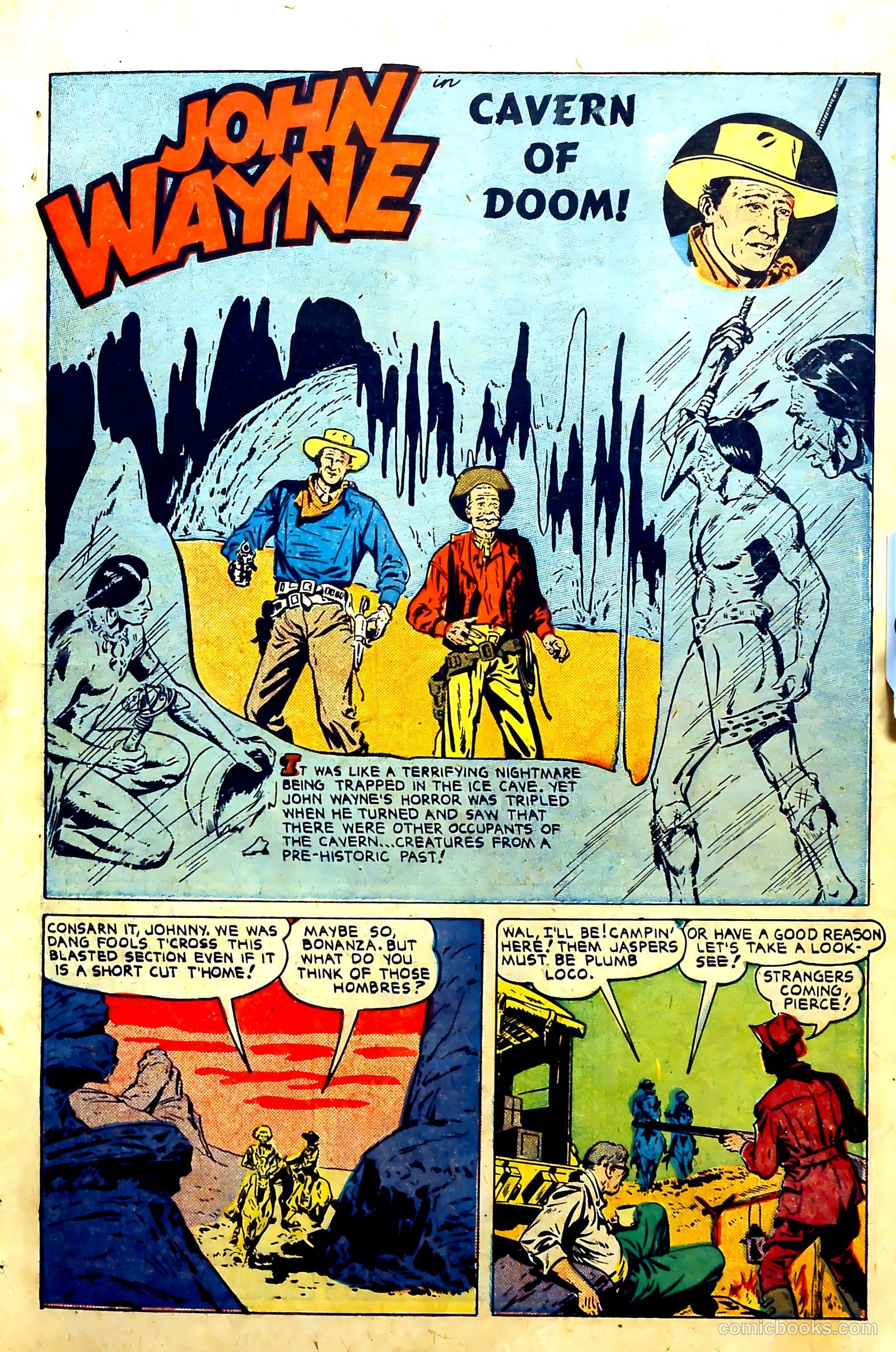 John Wayne Adventure Comics #6 (1950) — page 3 of 53