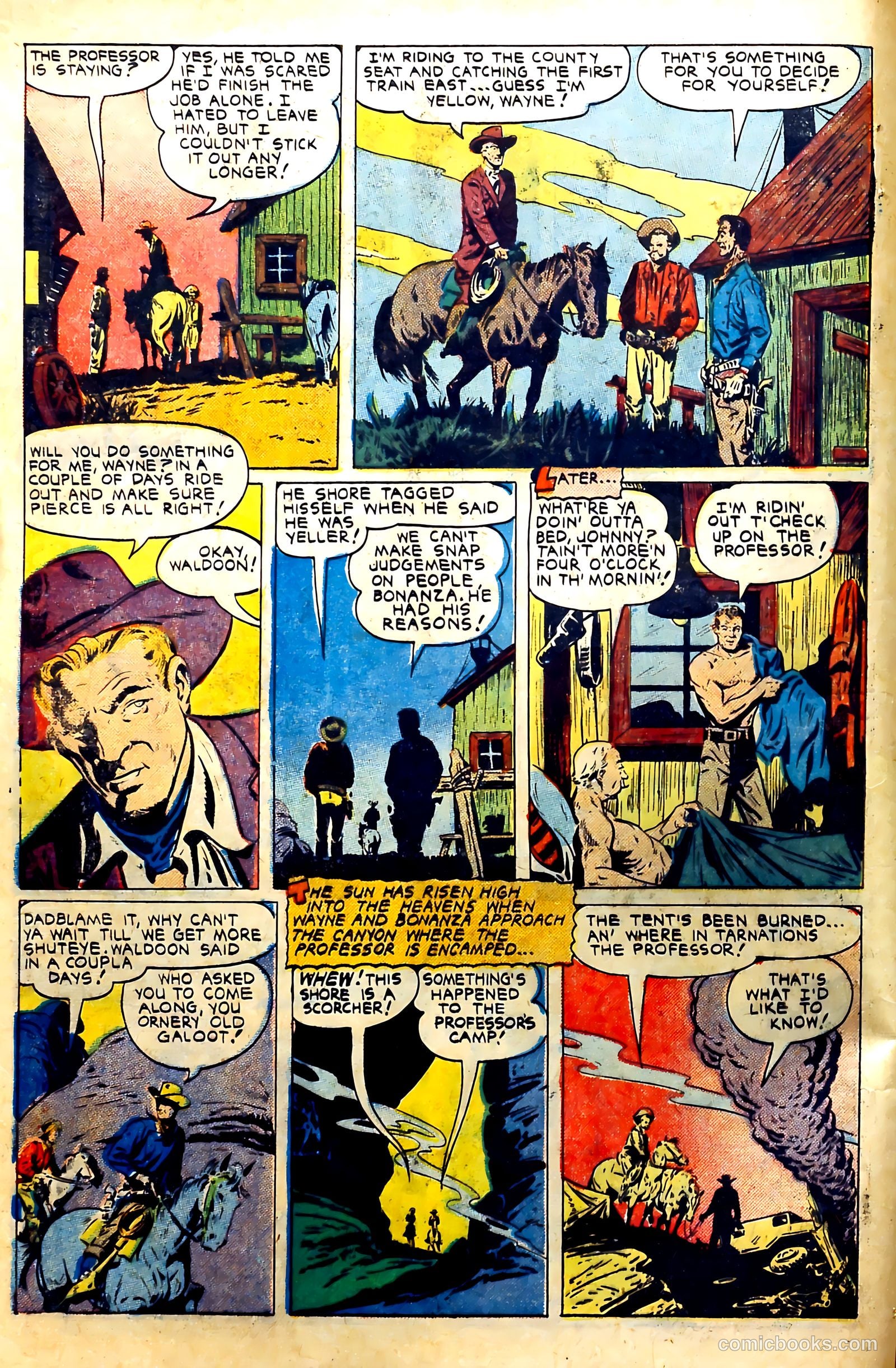 John Wayne Adventure Comics #6 (1950) — page 6 of 53