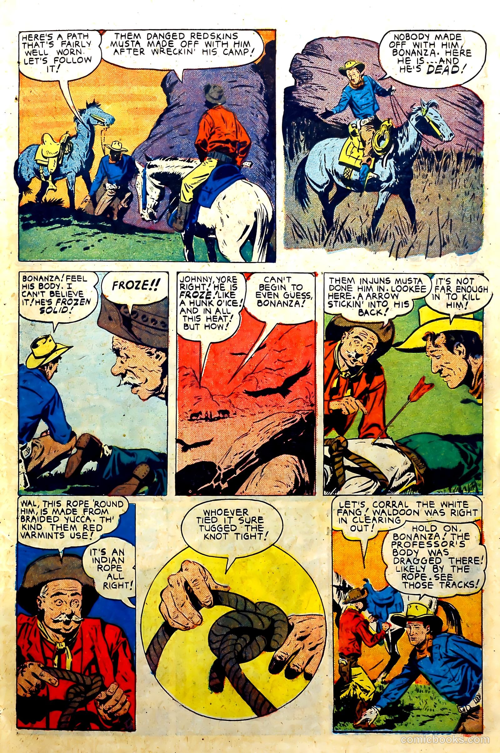 John Wayne Adventure Comics #6 (1950) — page 7 of 53