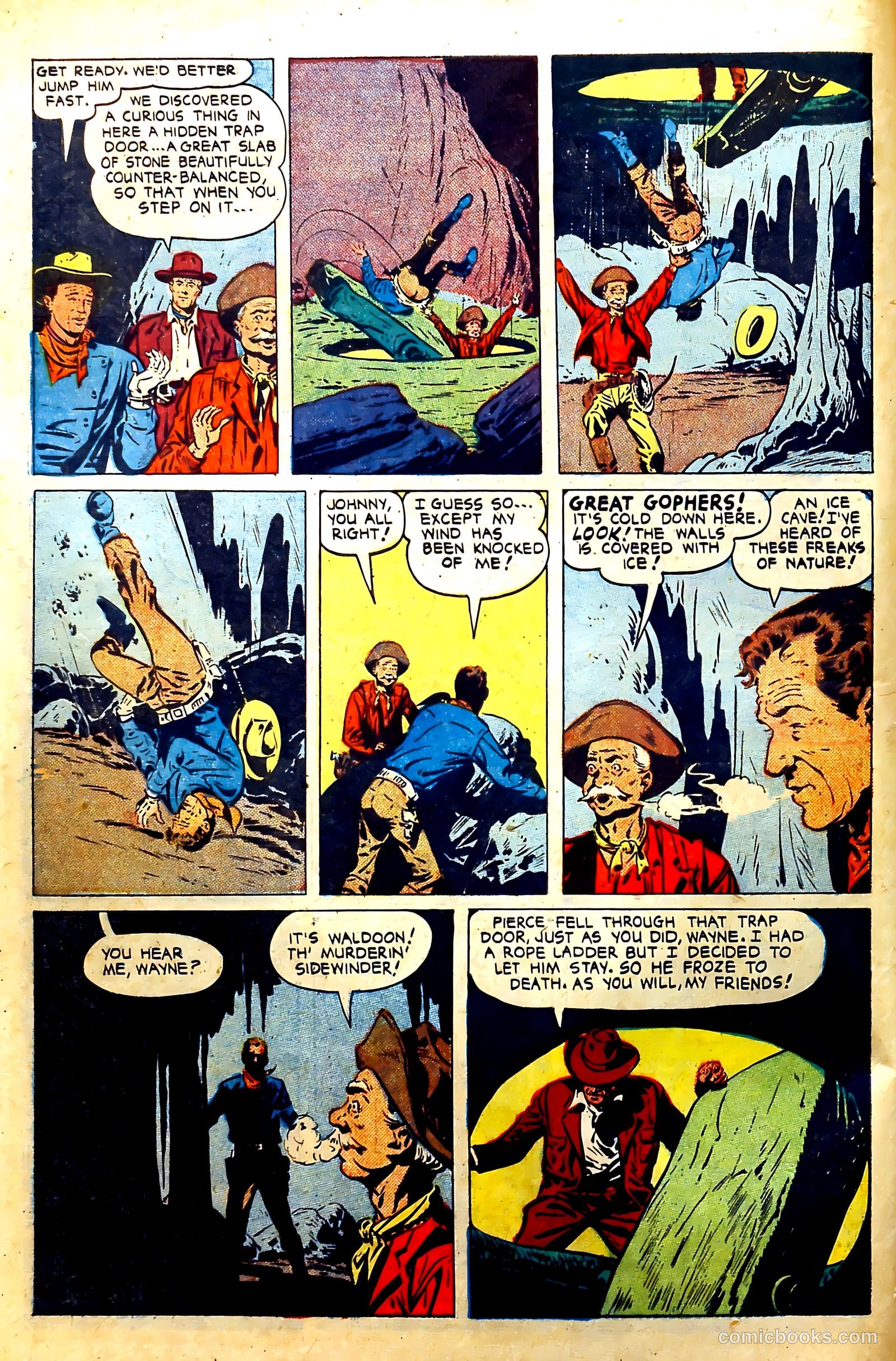 John Wayne Adventure Comics #6 (1950) — page 10 of 53