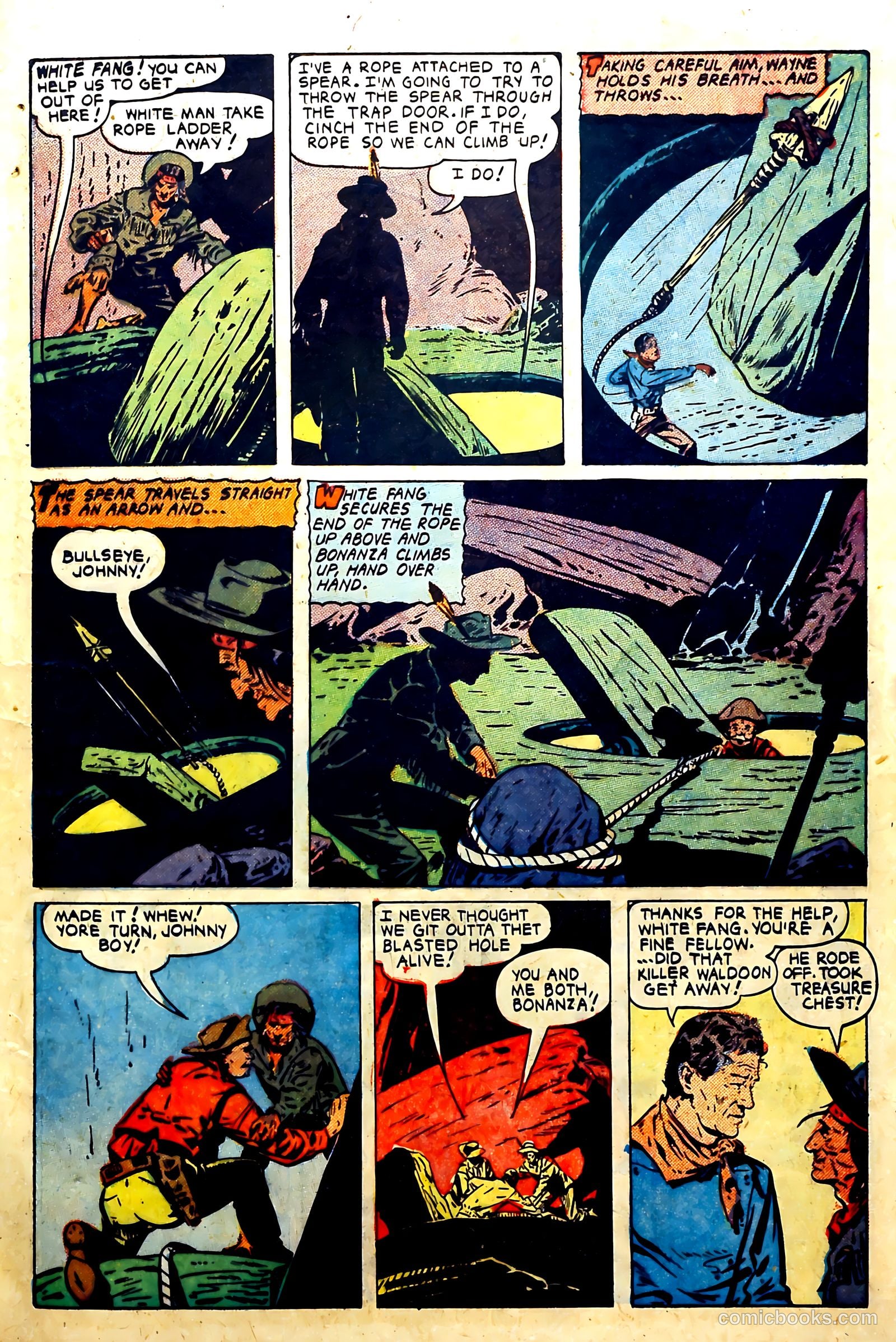 John Wayne Adventure Comics #6 (1950) — page 13 of 53