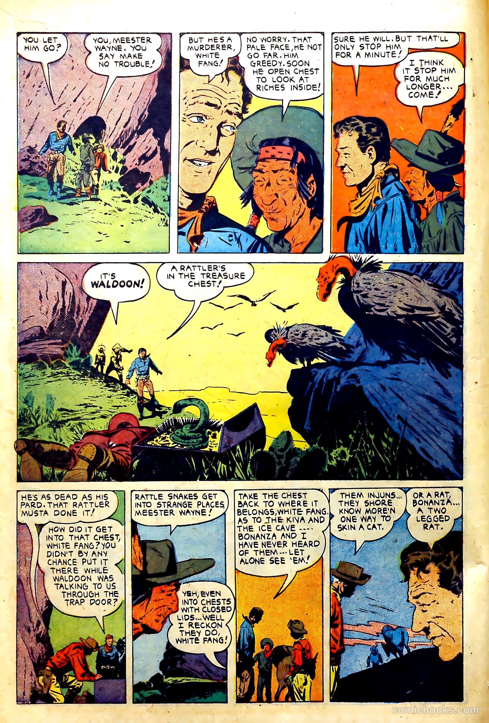 John Wayne Adventure Comics #6 (1950) — page 14 of 53