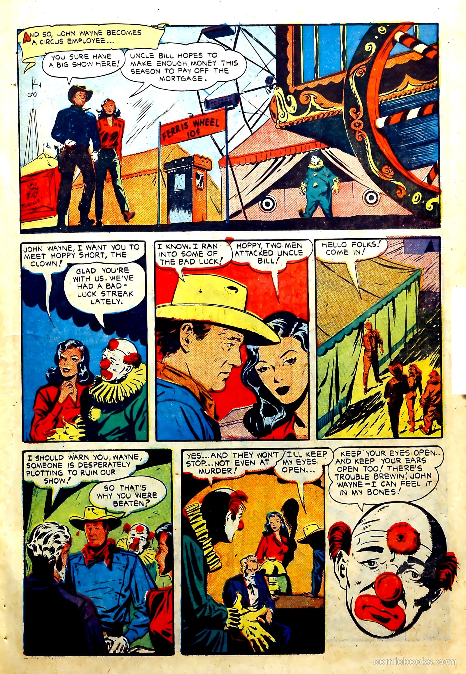 John Wayne Adventure Comics #6 (1950) — page 19 of 53