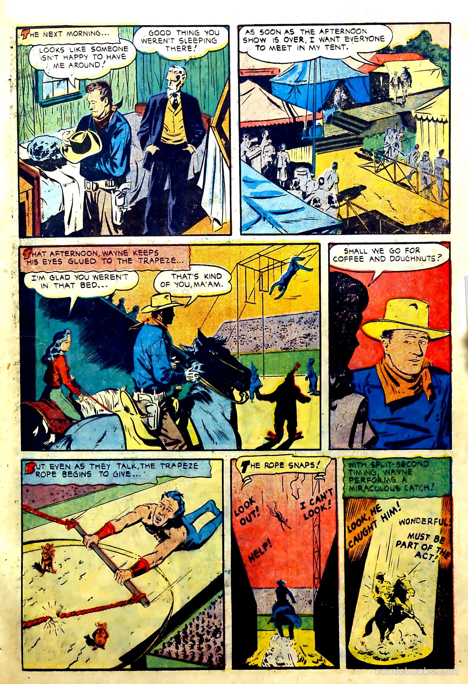 John Wayne Adventure Comics #6 (1950) — page 23 of 53