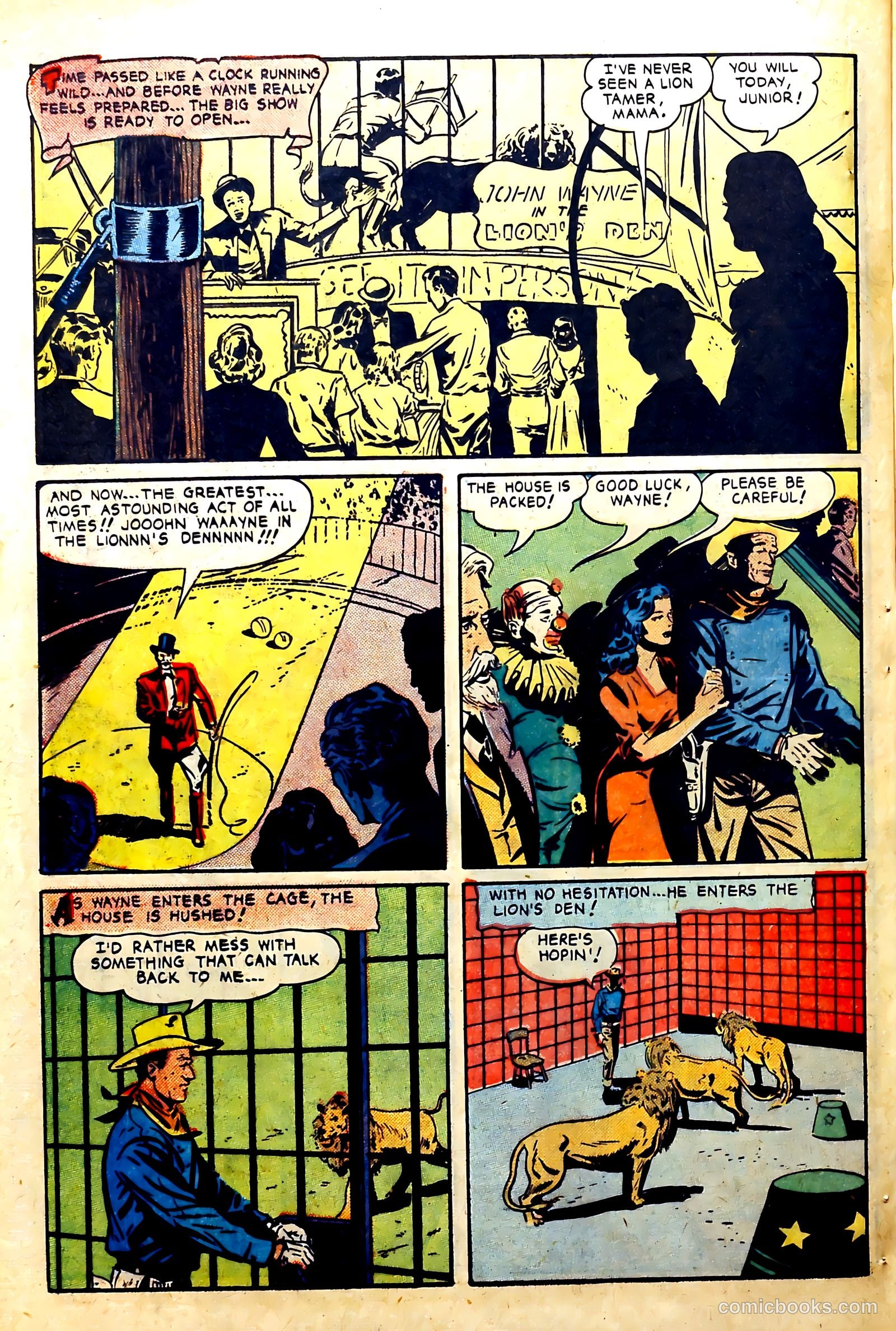 John Wayne Adventure Comics #6 (1950) — page 28 of 53