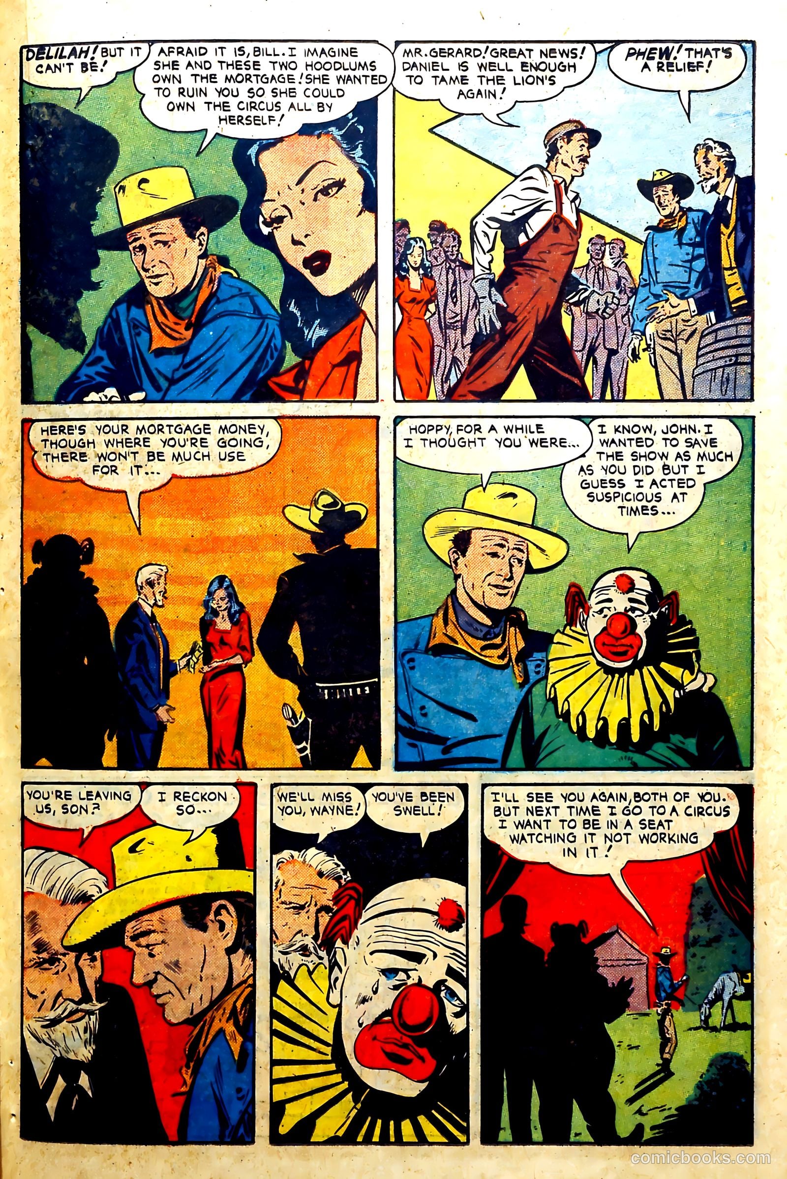 John Wayne Adventure Comics #6 (1950) — page 31 of 53