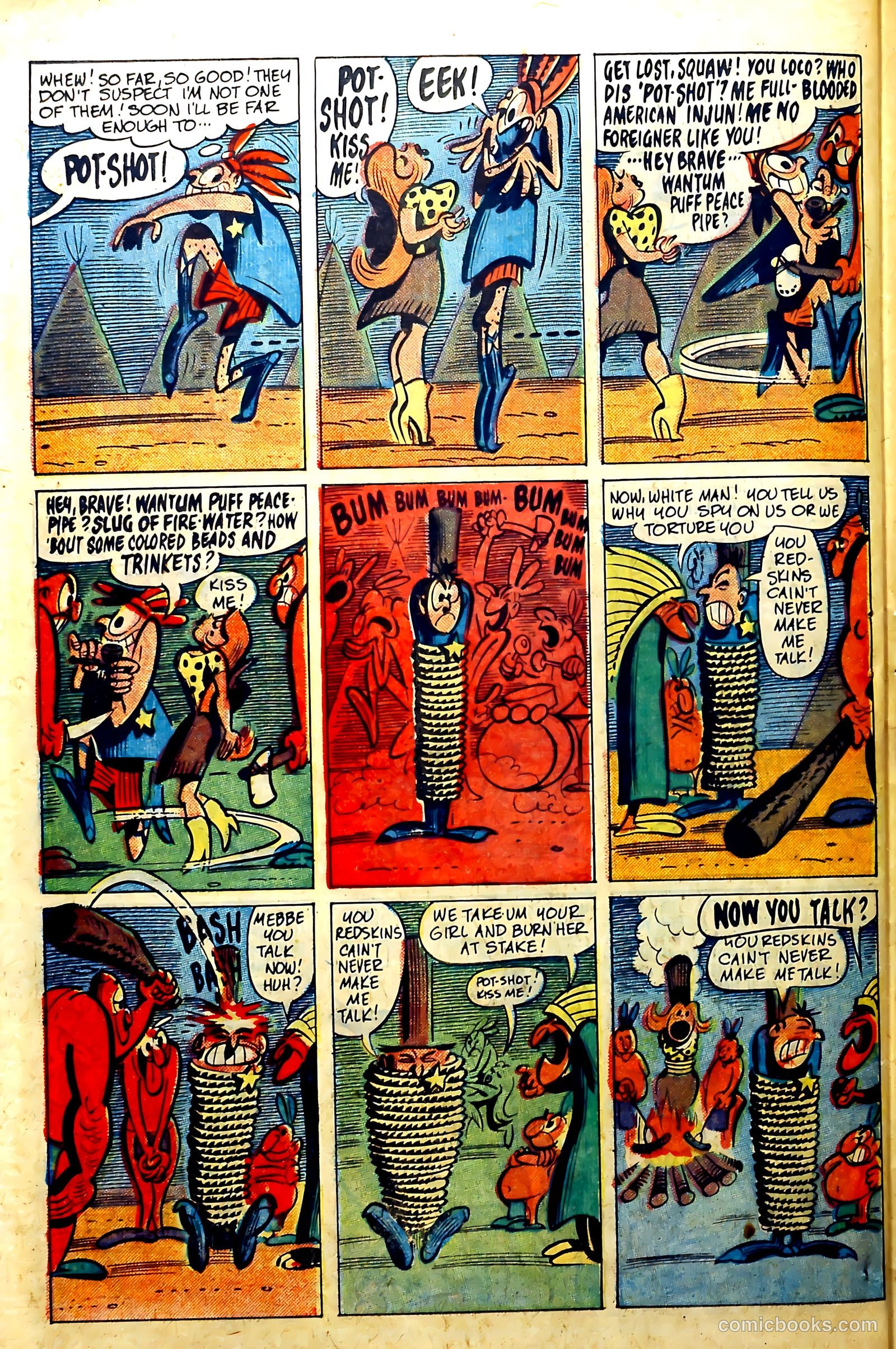 John Wayne Adventure Comics #6 (1950) — page 38 of 53