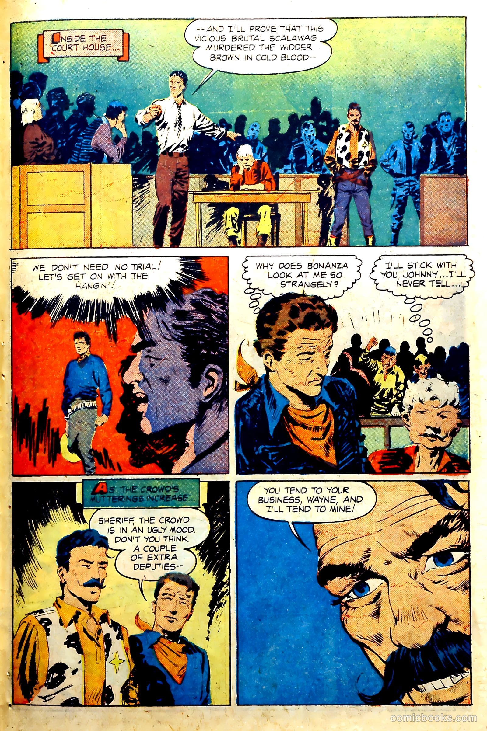 John Wayne Adventure Comics #6 (1950) — page 41 of 53