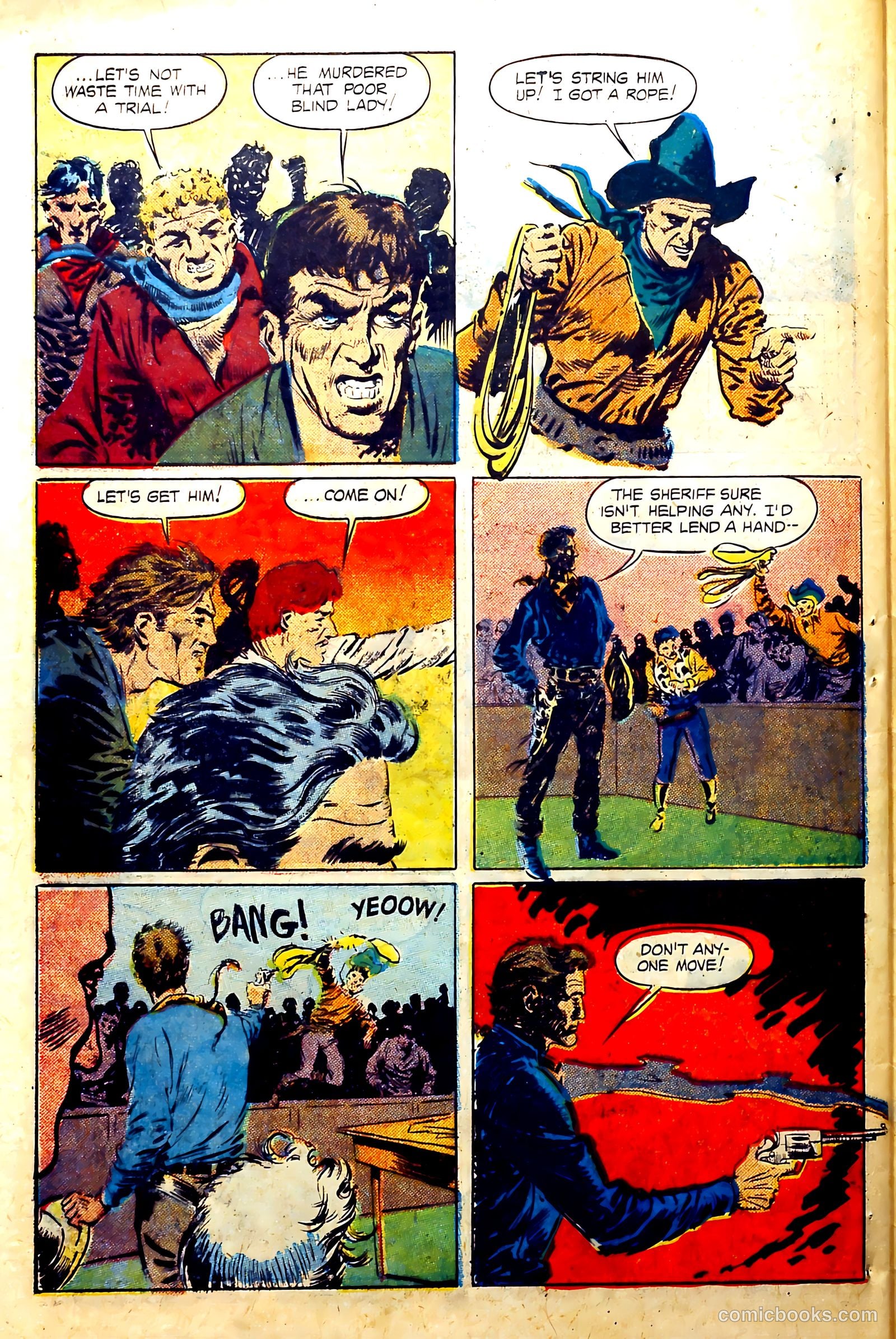 John Wayne Adventure Comics #6 (1950) — page 42 of 53