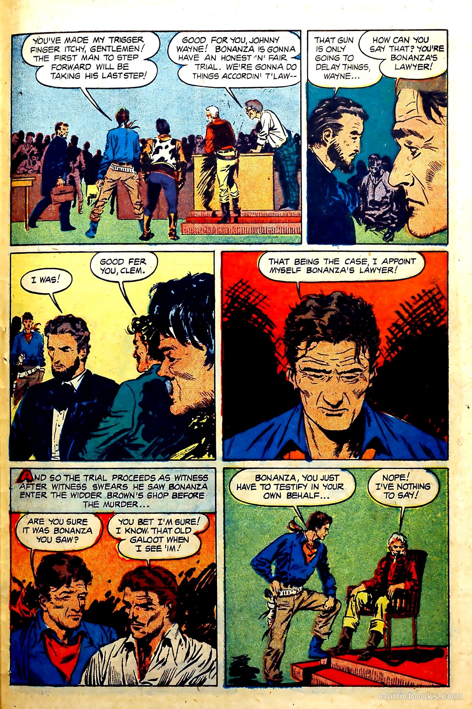 John Wayne Adventure Comics #6 (1950) — page 43 of 53