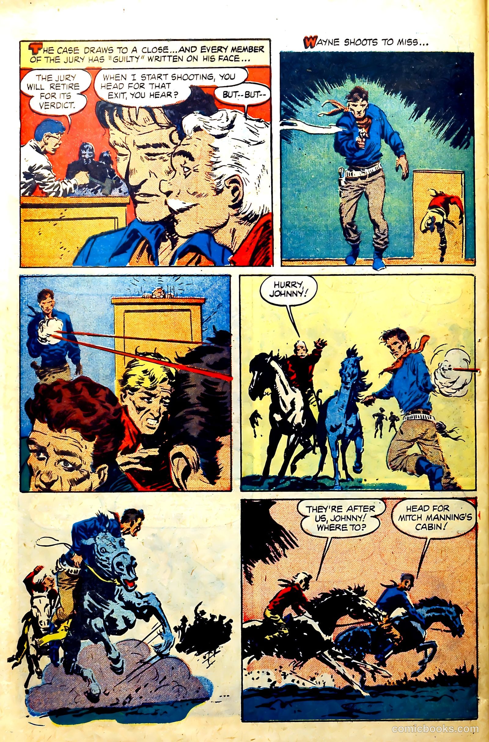 John Wayne Adventure Comics #6 (1950) — page 44 of 53
