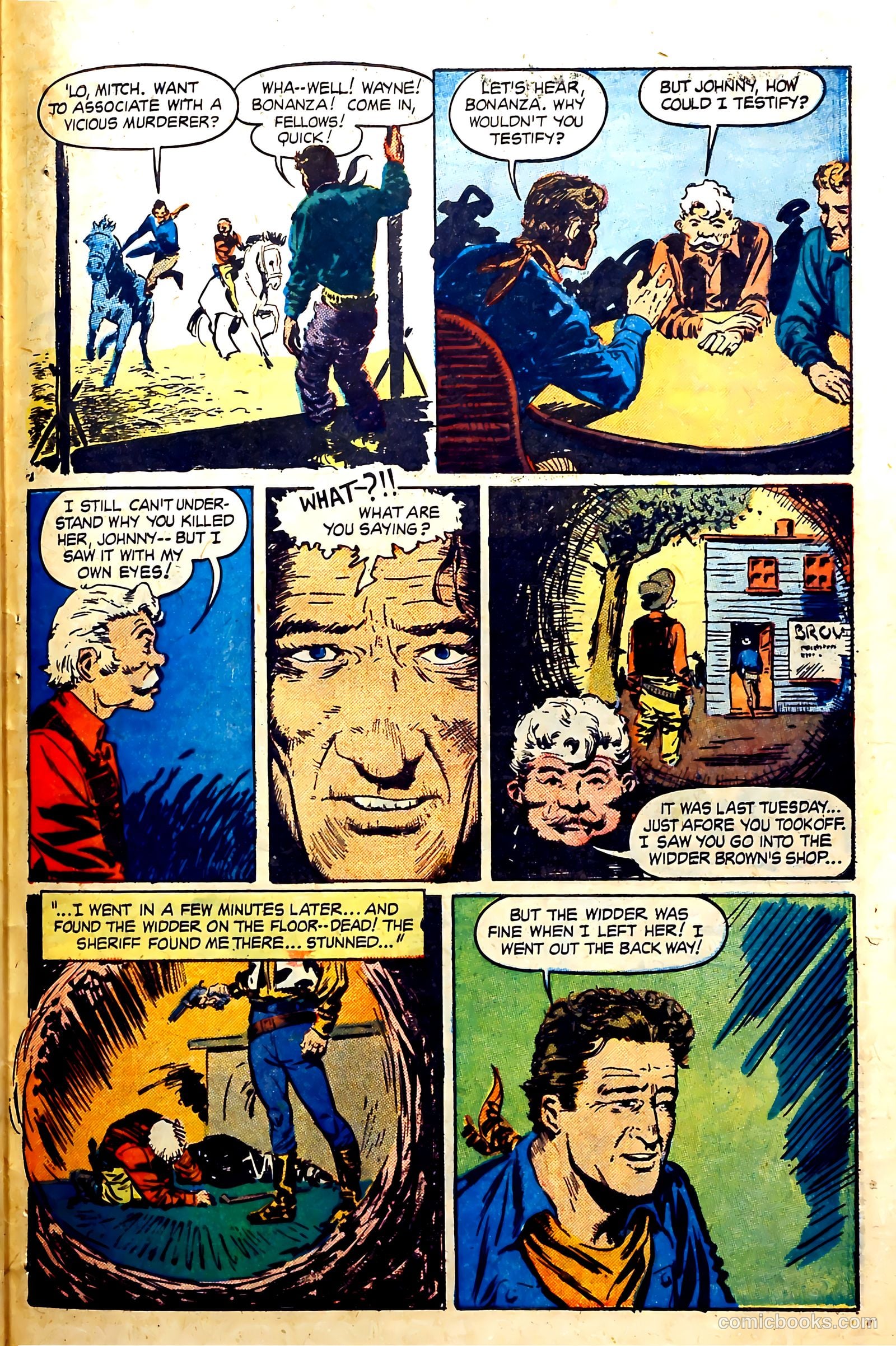 John Wayne Adventure Comics #6 (1950) — page 45 of 53
