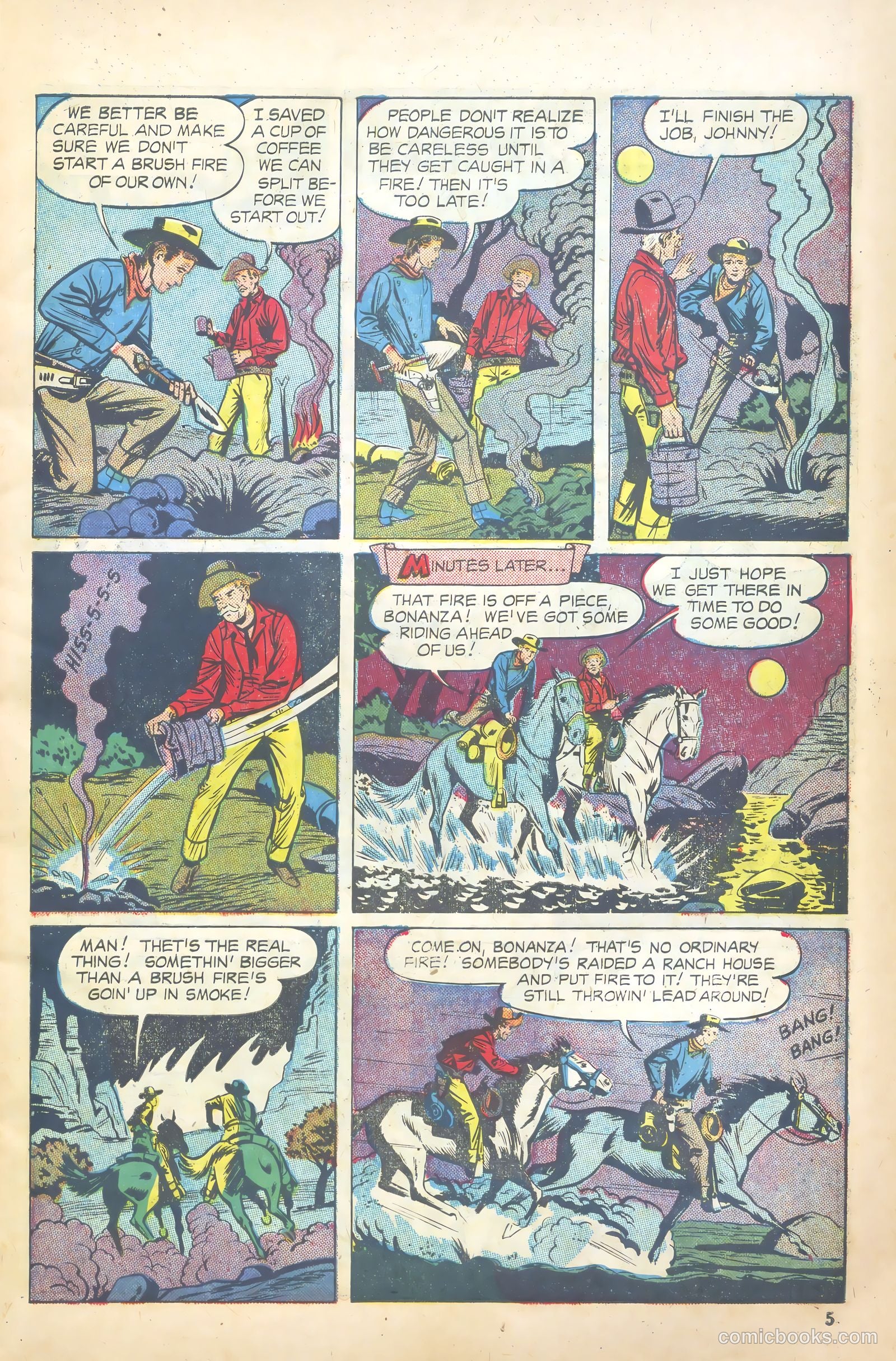 John Wayne Adventure Comics #7 (1950) — page 5 of 52