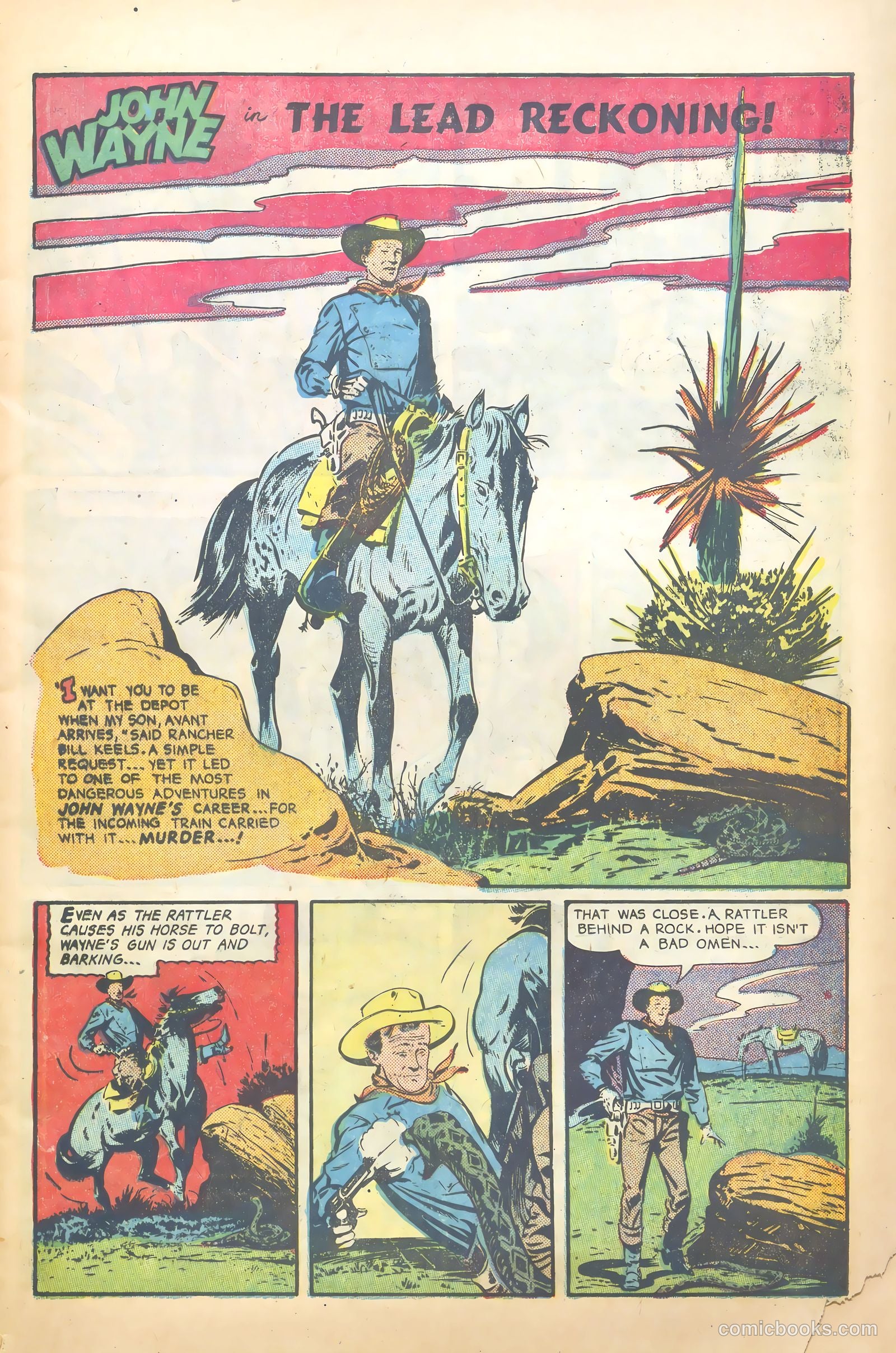 John Wayne Adventure Comics #7 (1950) — page 11 of 52