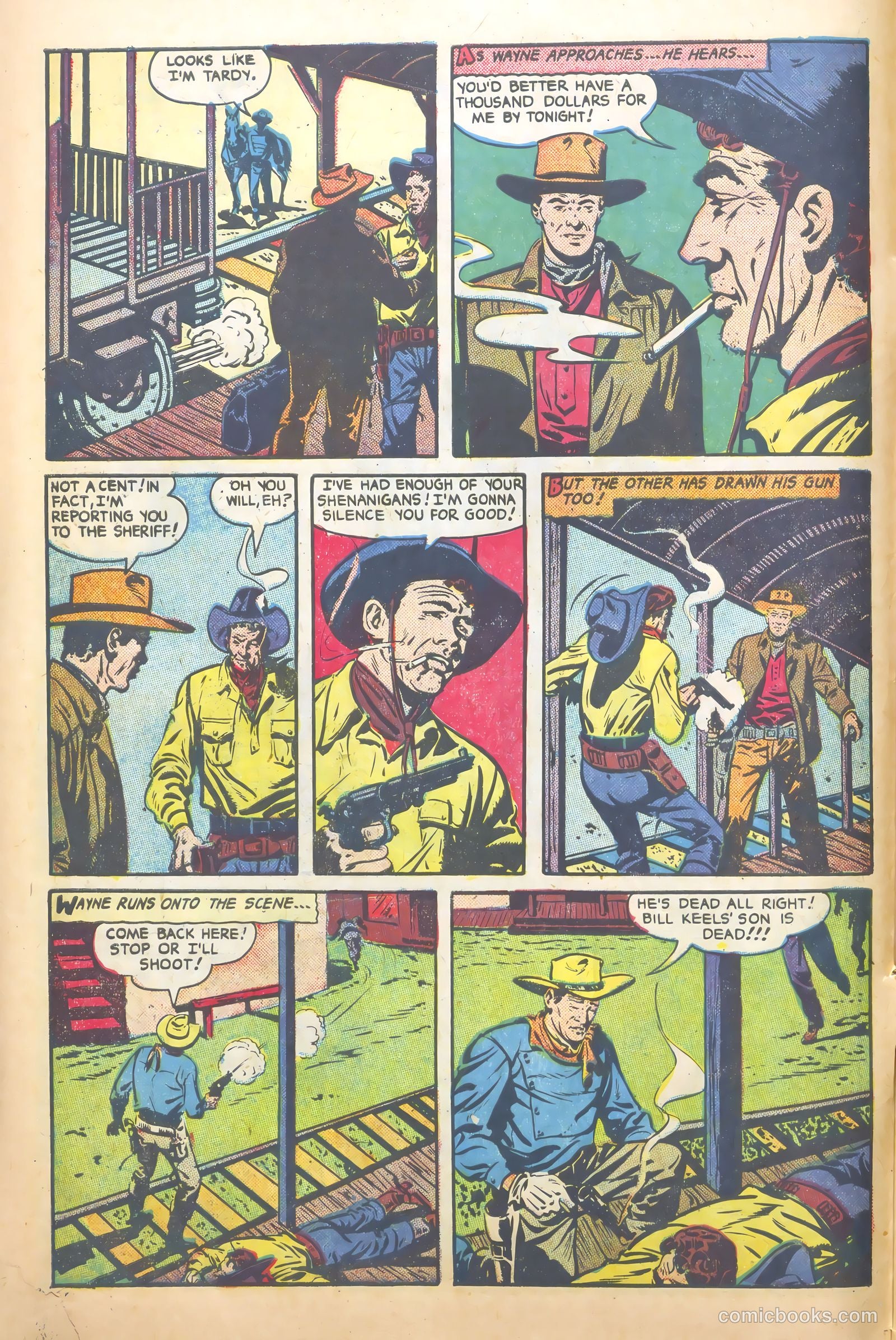 John Wayne Adventure Comics #7 (1950) — page 12 of 52