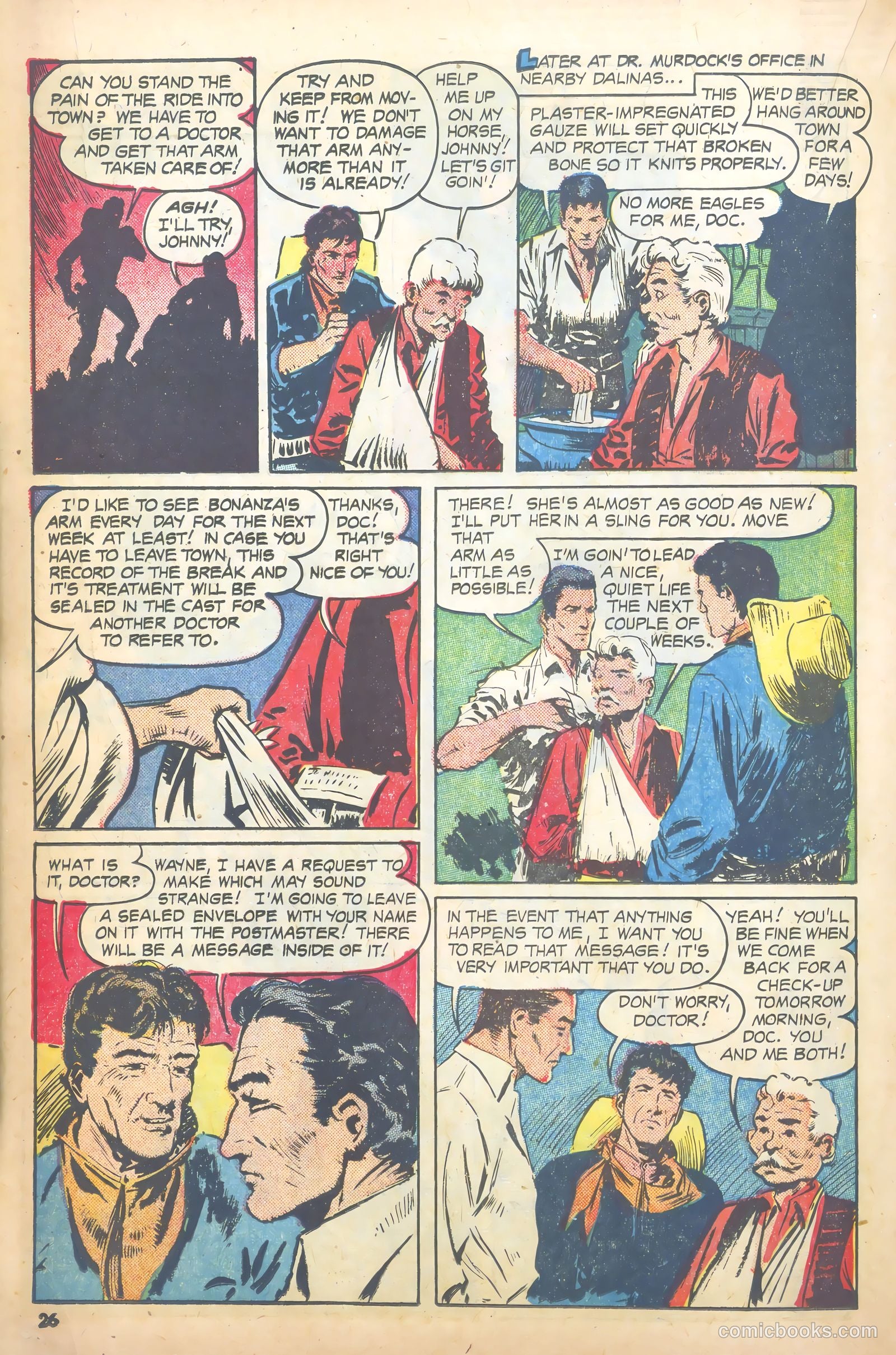 John Wayne Adventure Comics #7 (1950) — page 26 of 52
