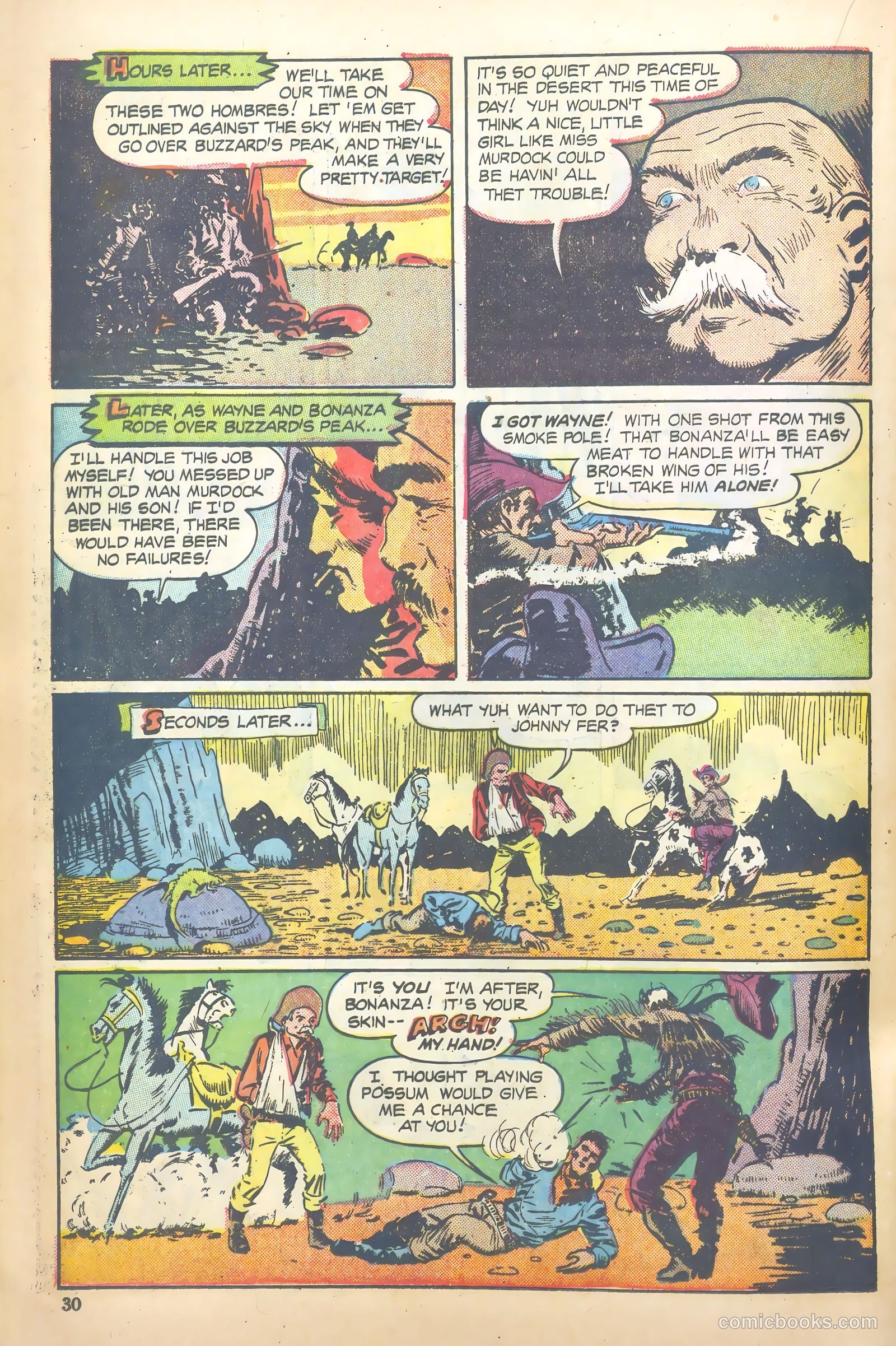 John Wayne Adventure Comics #7 (1950) — page 30 of 52