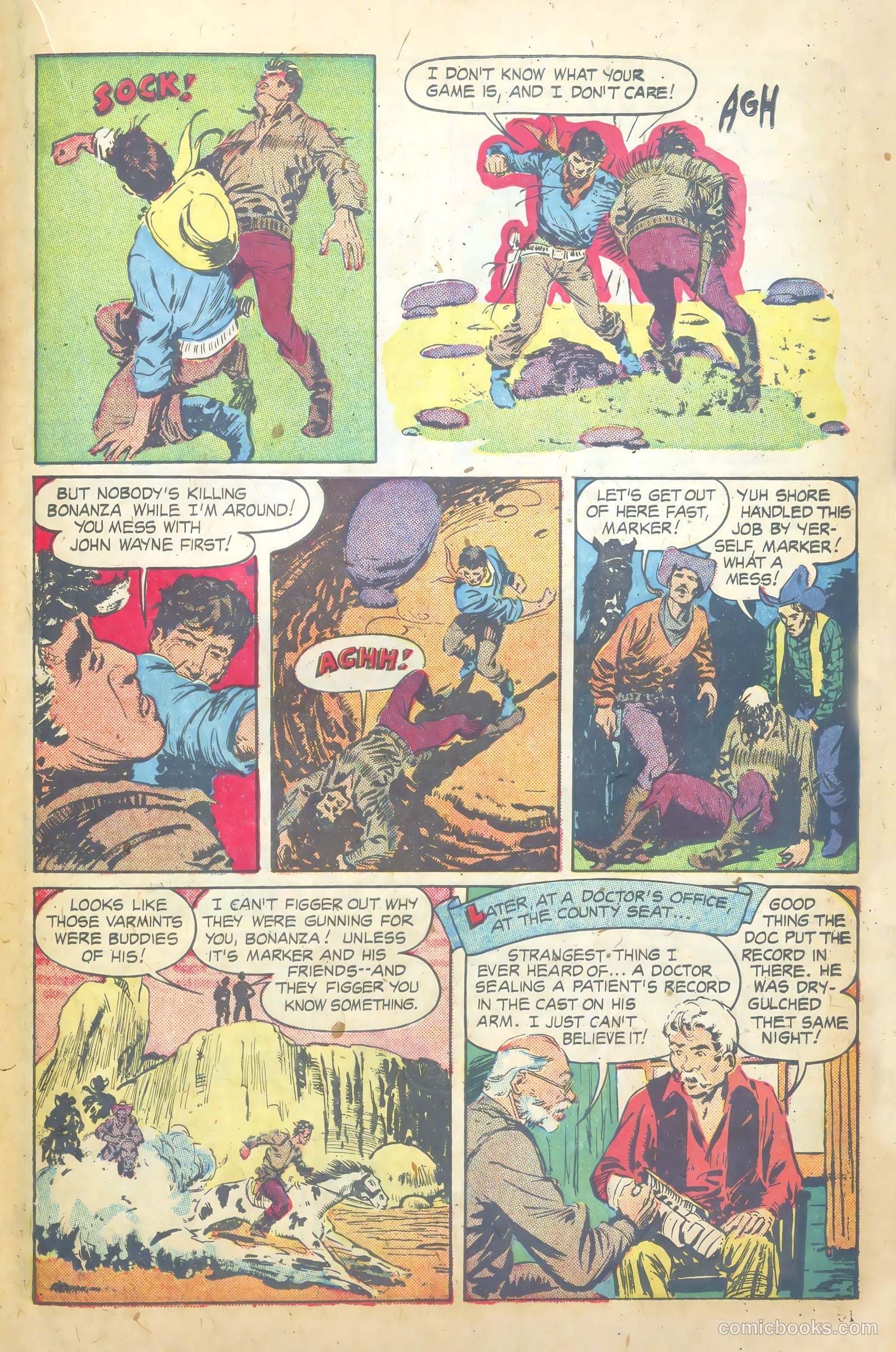 John Wayne Adventure Comics #7 (1950) — page 31 of 52