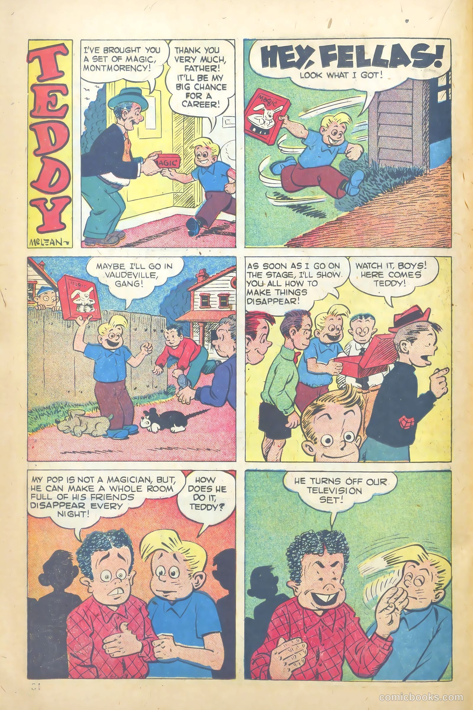 John Wayne Adventure Comics #7 (1950) — page 34 of 52