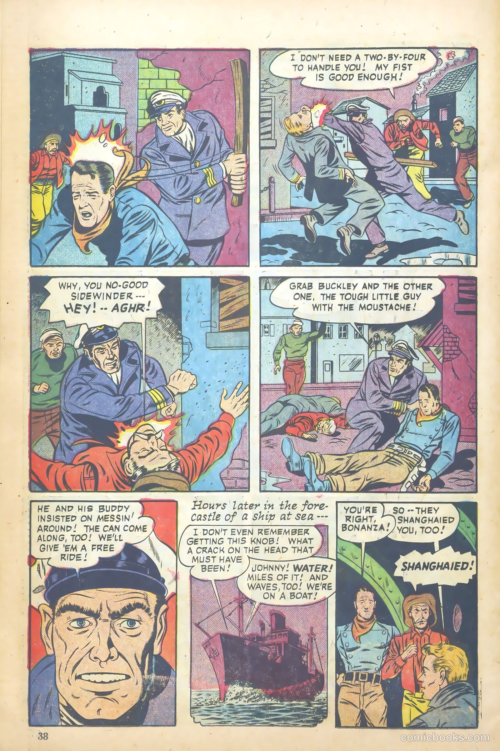John Wayne Adventure Comics #7 (1950) — page 38 of 52