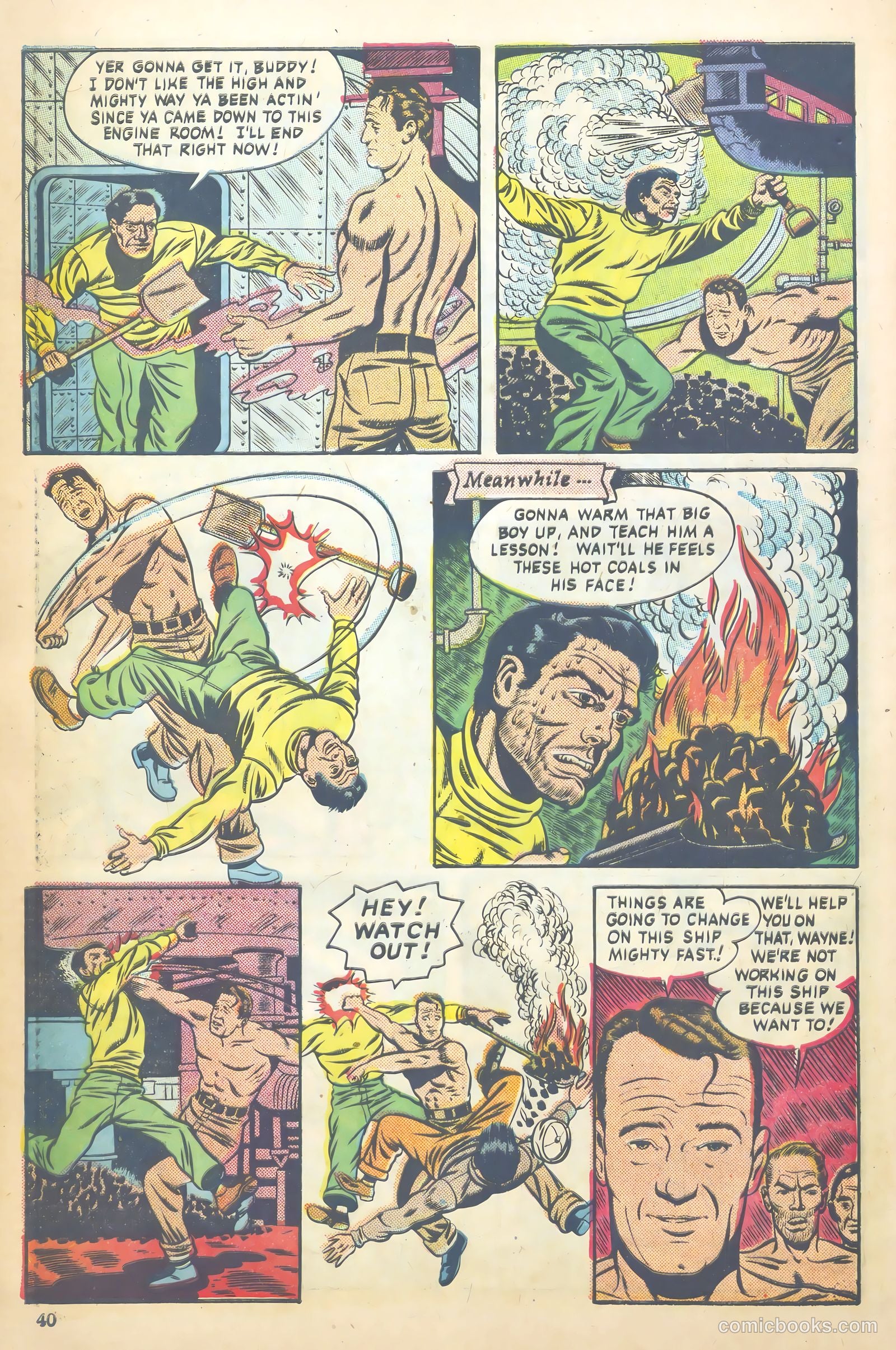 John Wayne Adventure Comics #7 (1950) — page 40 of 52