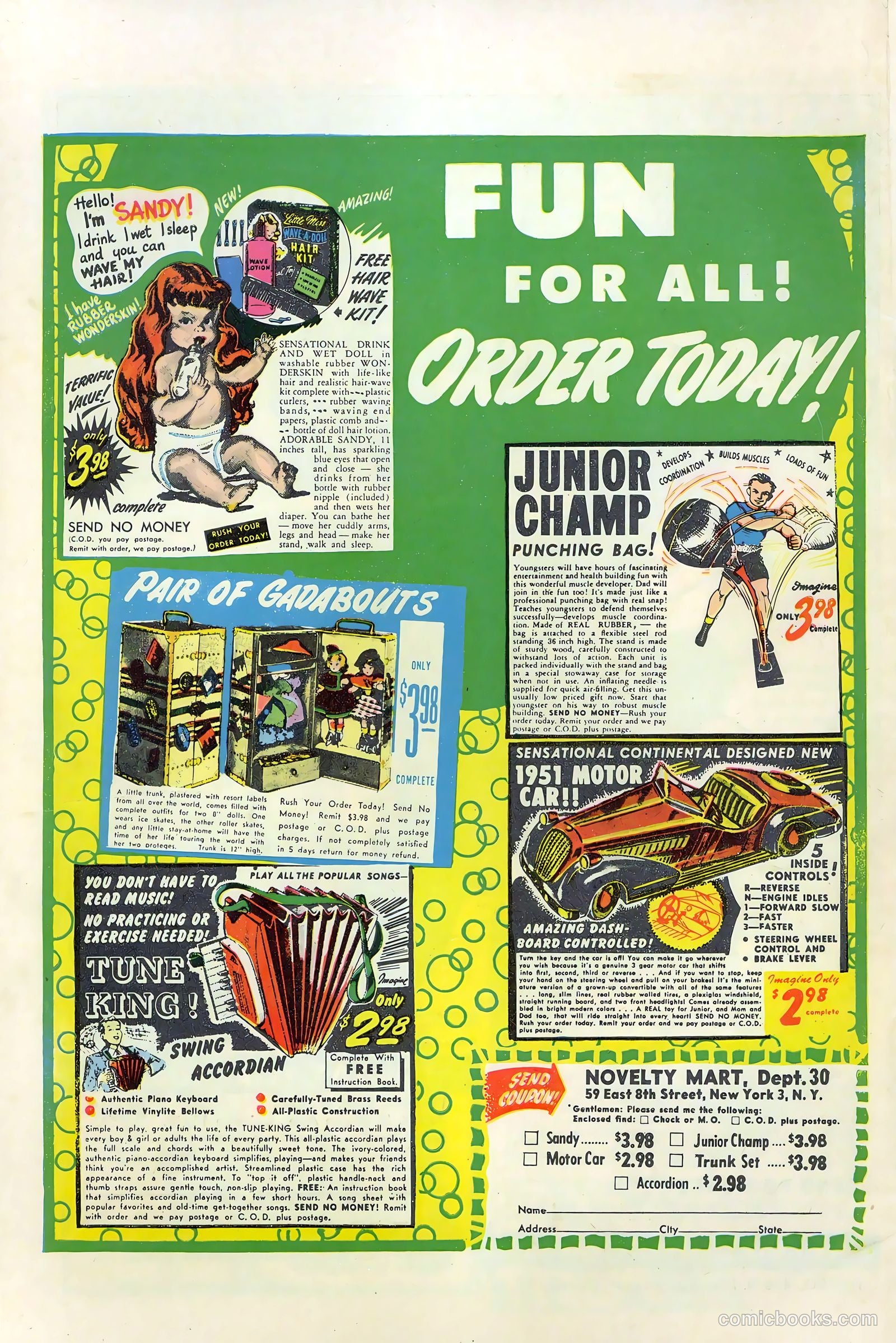 John Wayne Adventure Comics #7 (1950) — page 52 of 52