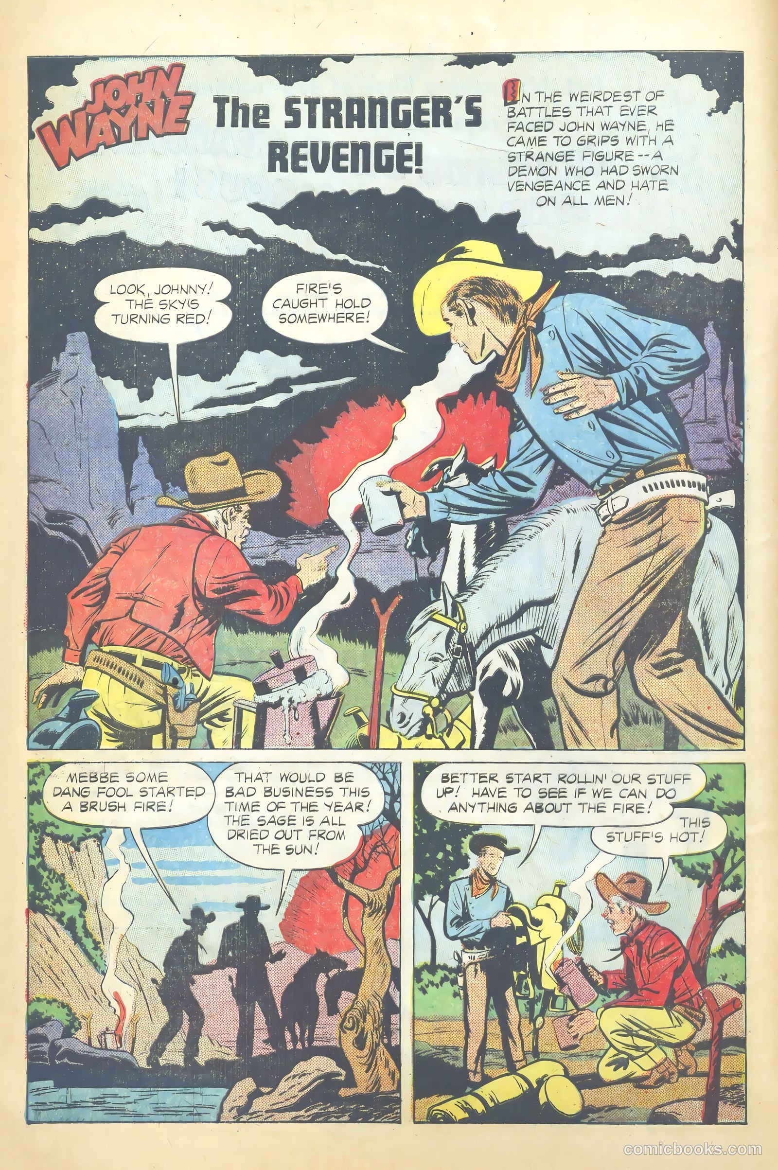 John Wayne Adventure Comics #7 (1950) — page 4 of 52