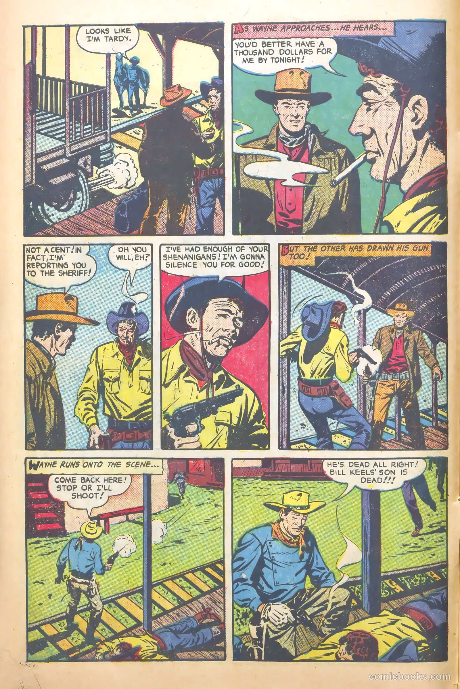 John Wayne Adventure Comics #7 (1950) — page 12 of 52