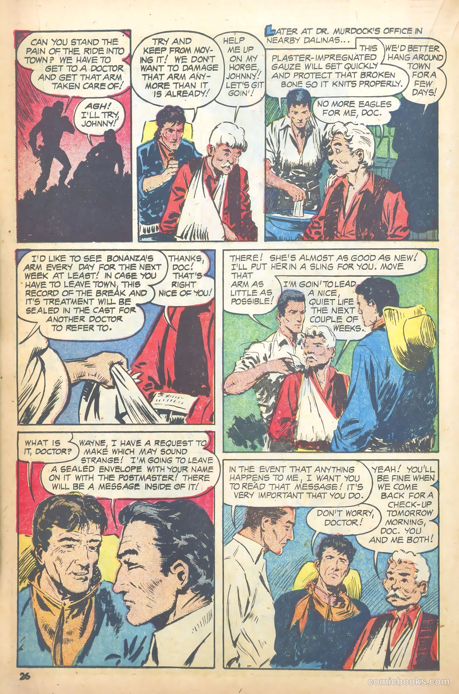 John Wayne Adventure Comics #7 (1950) — page 26 of 52