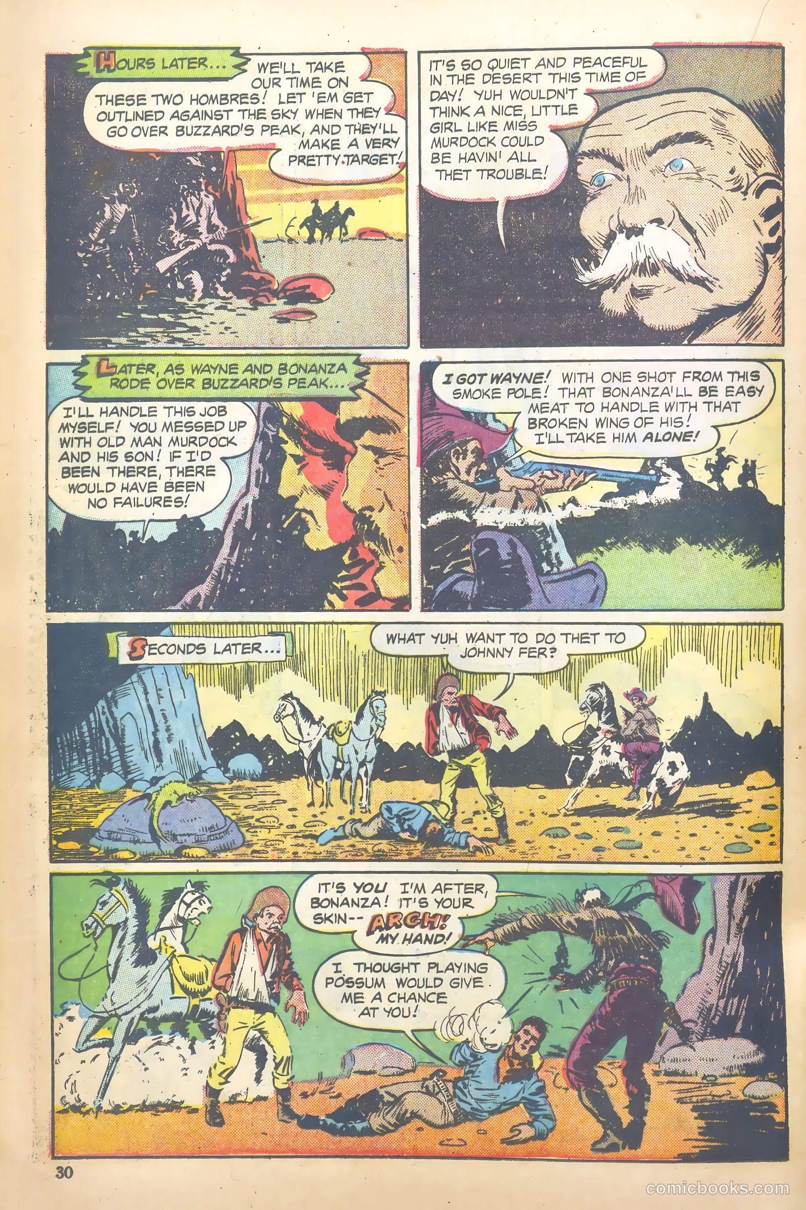 John Wayne Adventure Comics #7 (1950) — page 30 of 52