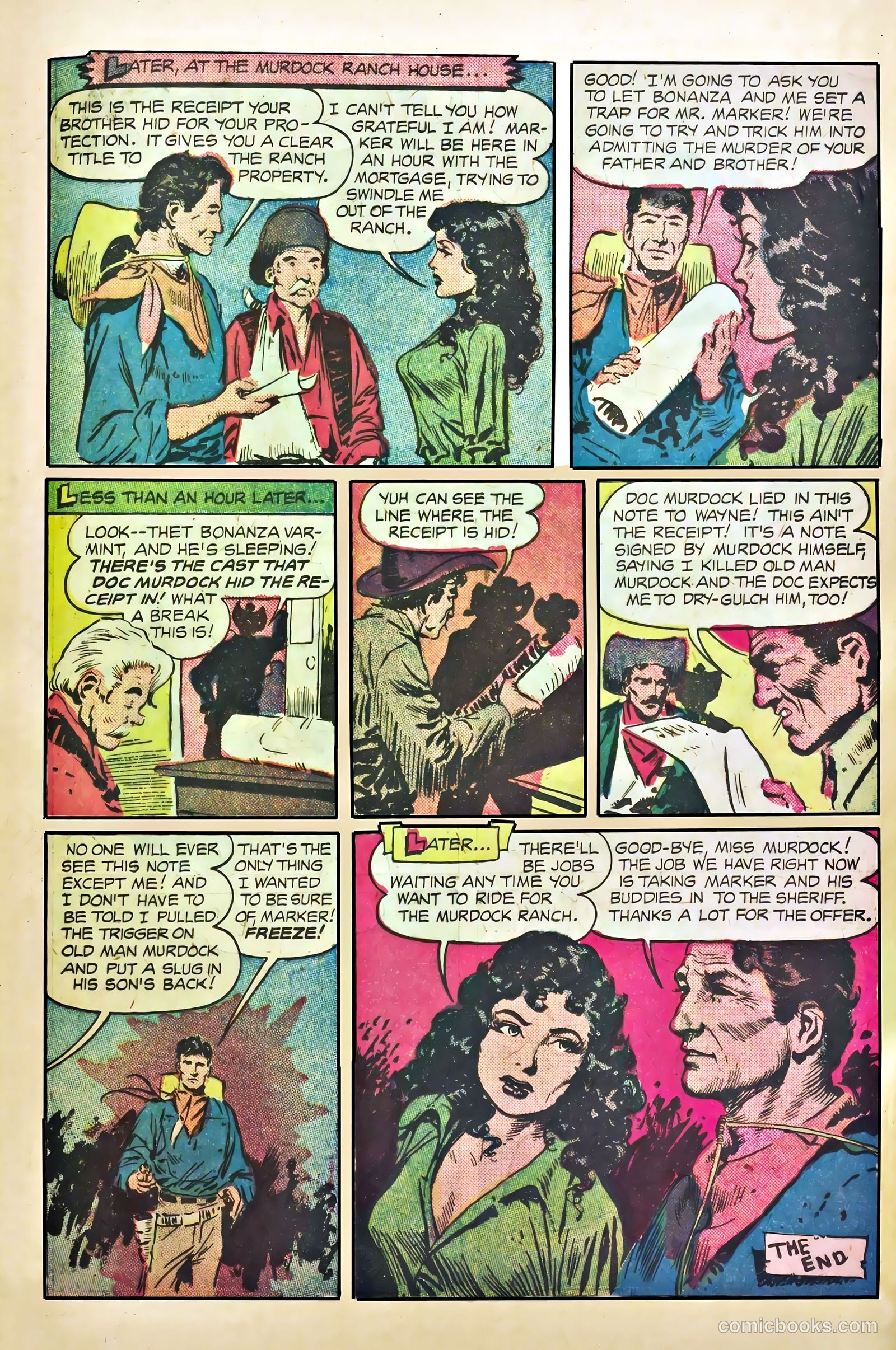 John Wayne Adventure Comics #7 (1950) — page 33 of 52