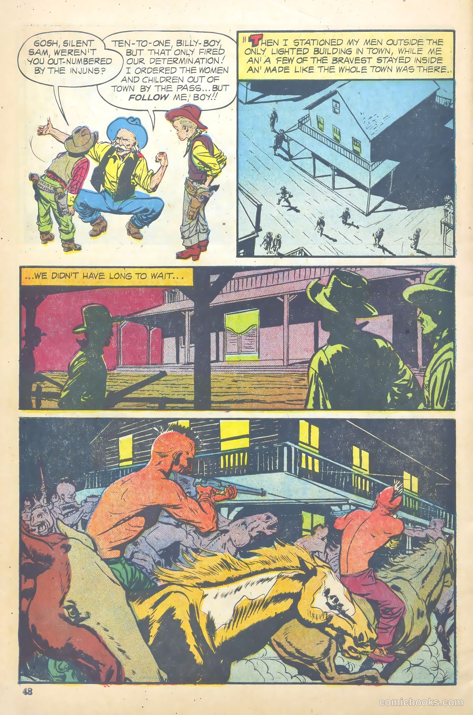John Wayne Adventure Comics #7 (1950) — page 48 of 52