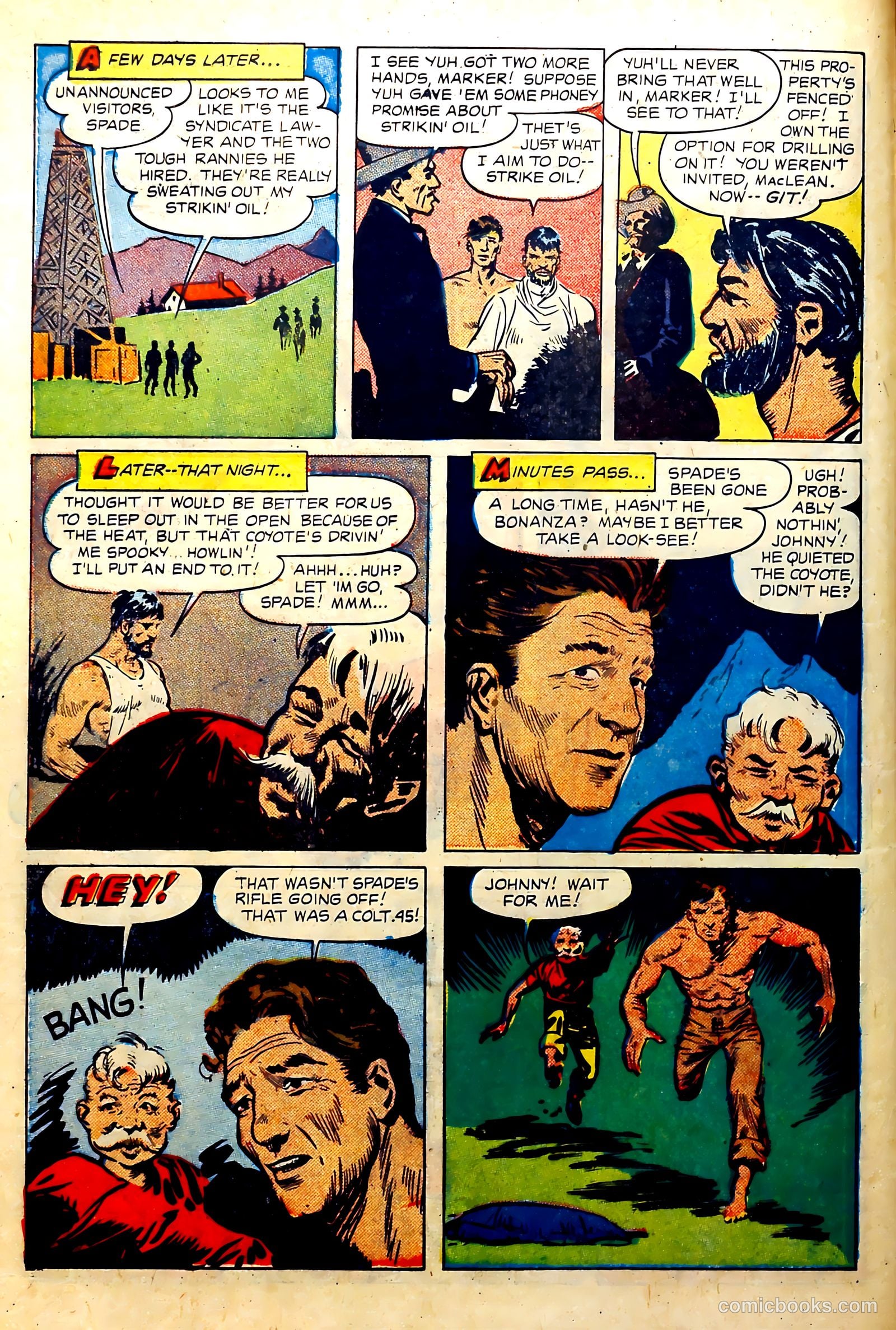 John Wayne Adventure Comics #8 (1951) — page 8 of 36