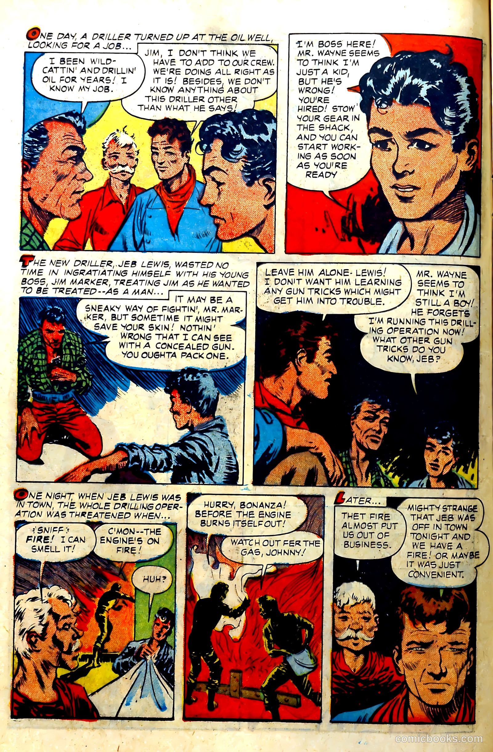 John Wayne Adventure Comics #8 (1951) — page 12 of 36