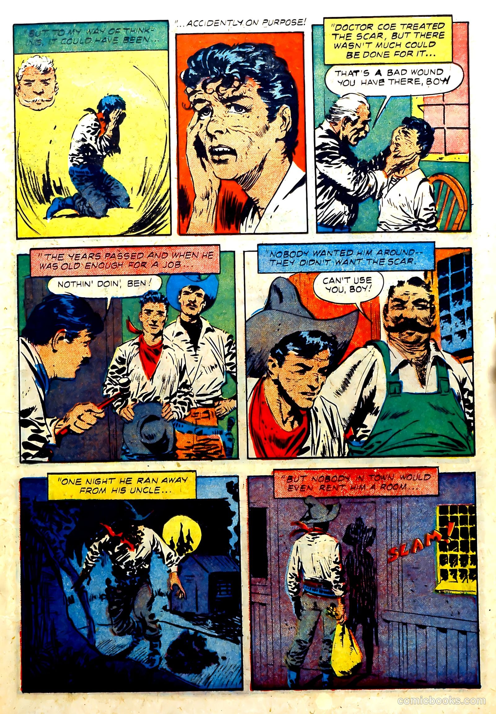 John Wayne Adventure Comics #8 (1951) — page 17 of 36