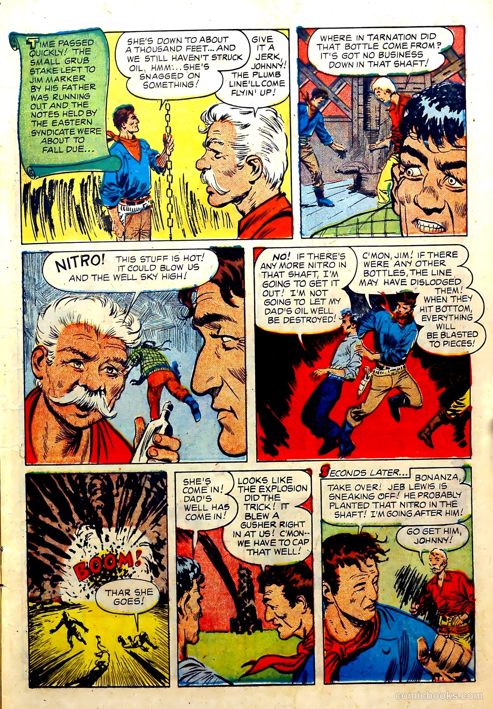 John Wayne Adventure Comics #8 (1951) — page 13 of 36