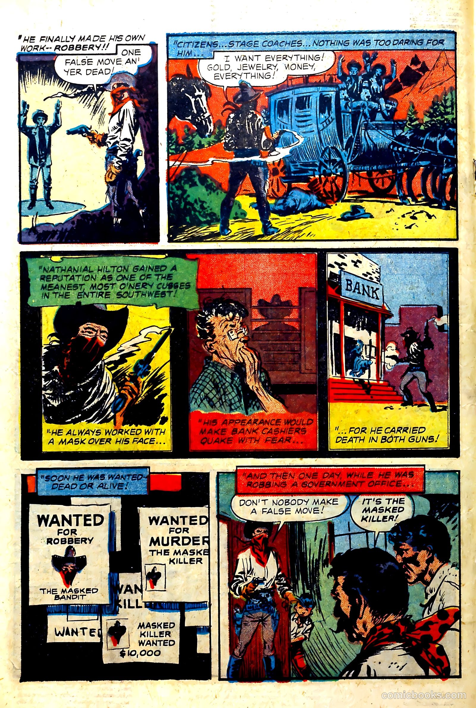 John Wayne Adventure Comics #8 (1951) — page 18 of 36