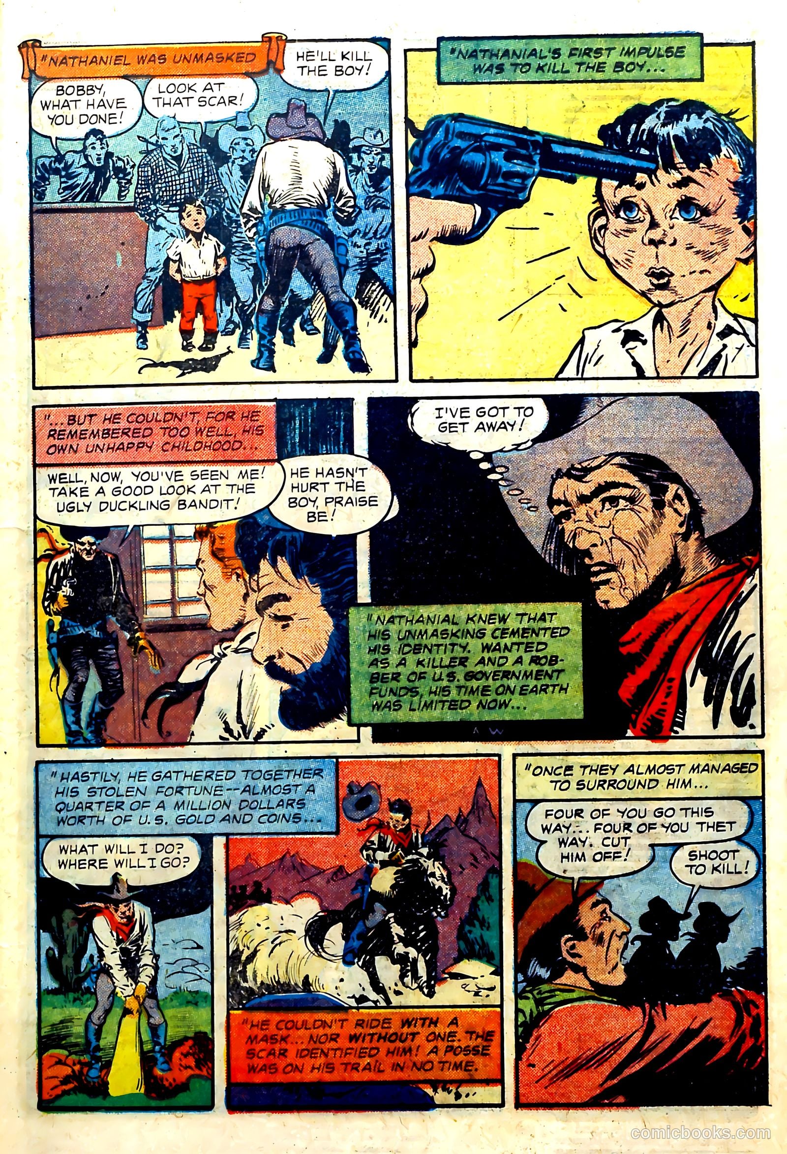 John Wayne Adventure Comics #8 (1951) — page 19 of 36