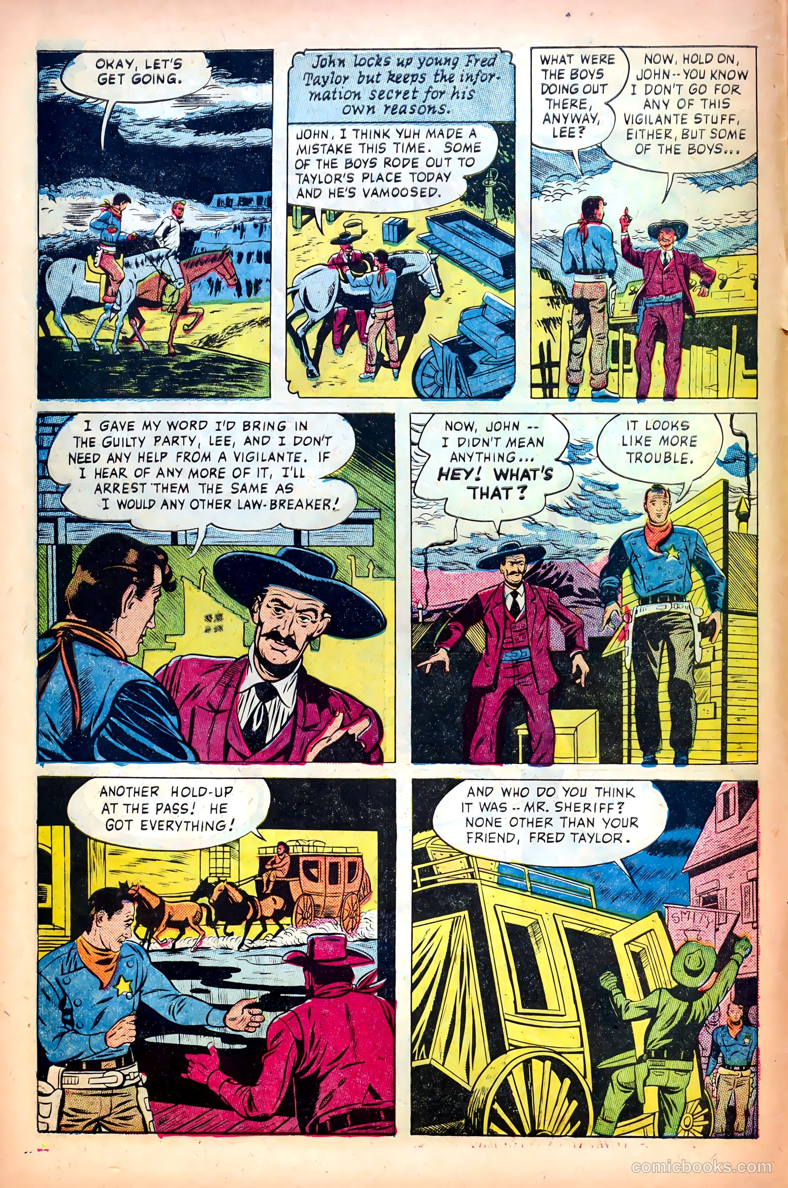 John Wayne Adventure Comics #9 (1951) — page 10 of 36