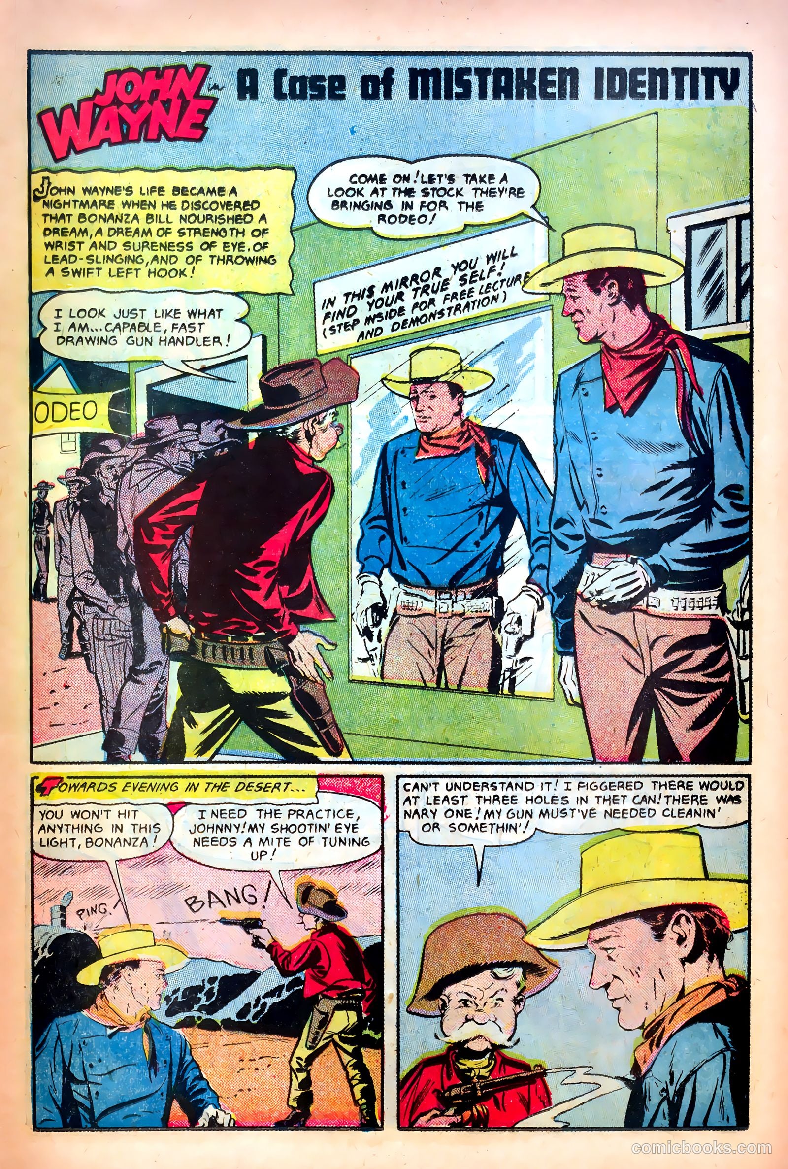 John Wayne Adventure Comics #9 (1951) — page 13 of 36