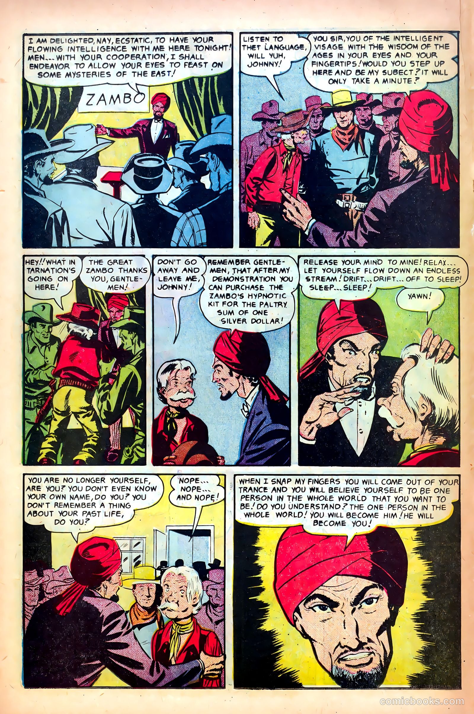 John Wayne Adventure Comics #9 (1951) — page 16 of 36