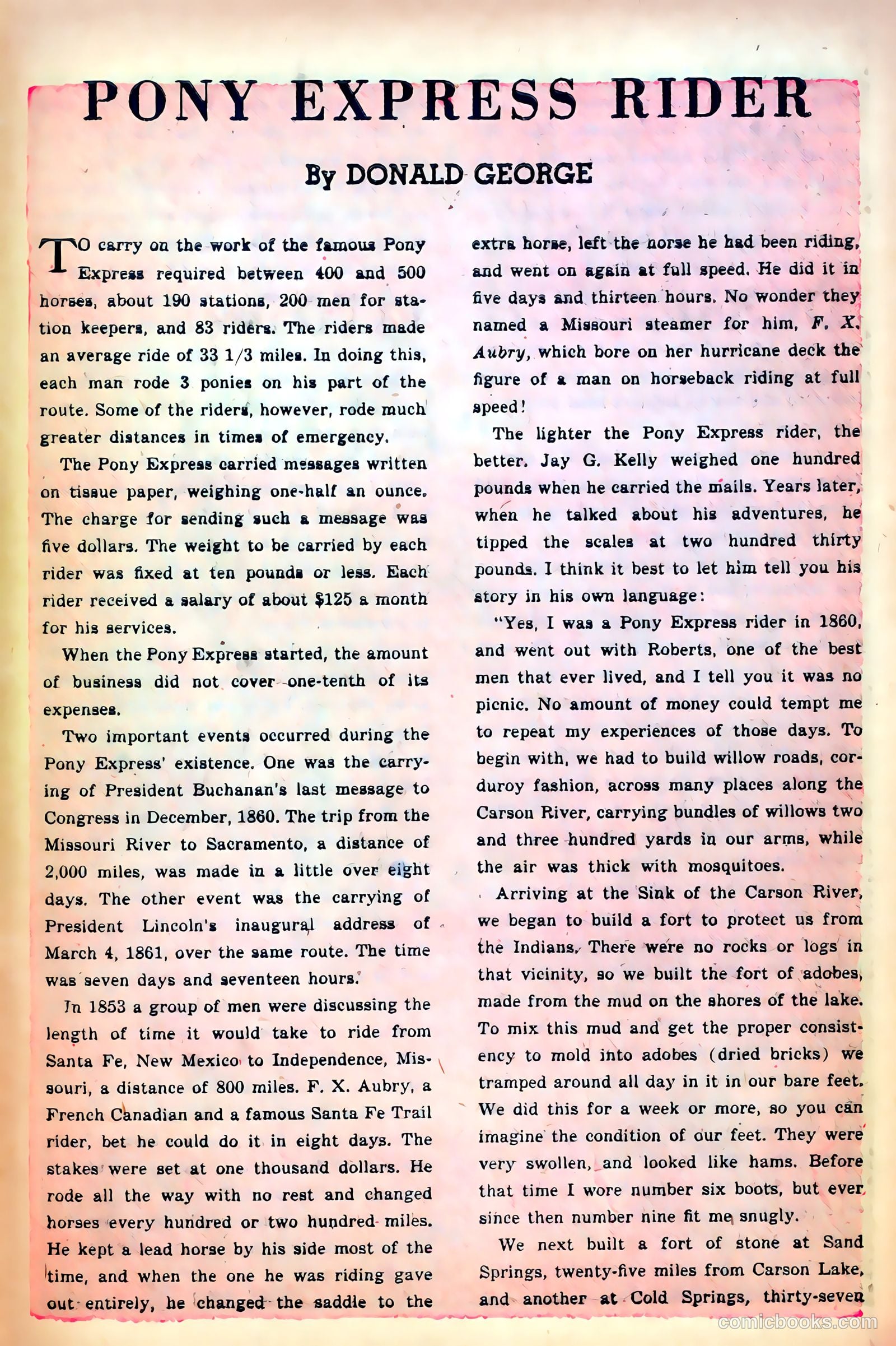 John Wayne Adventure Comics #9 (1951) — page 27 of 36