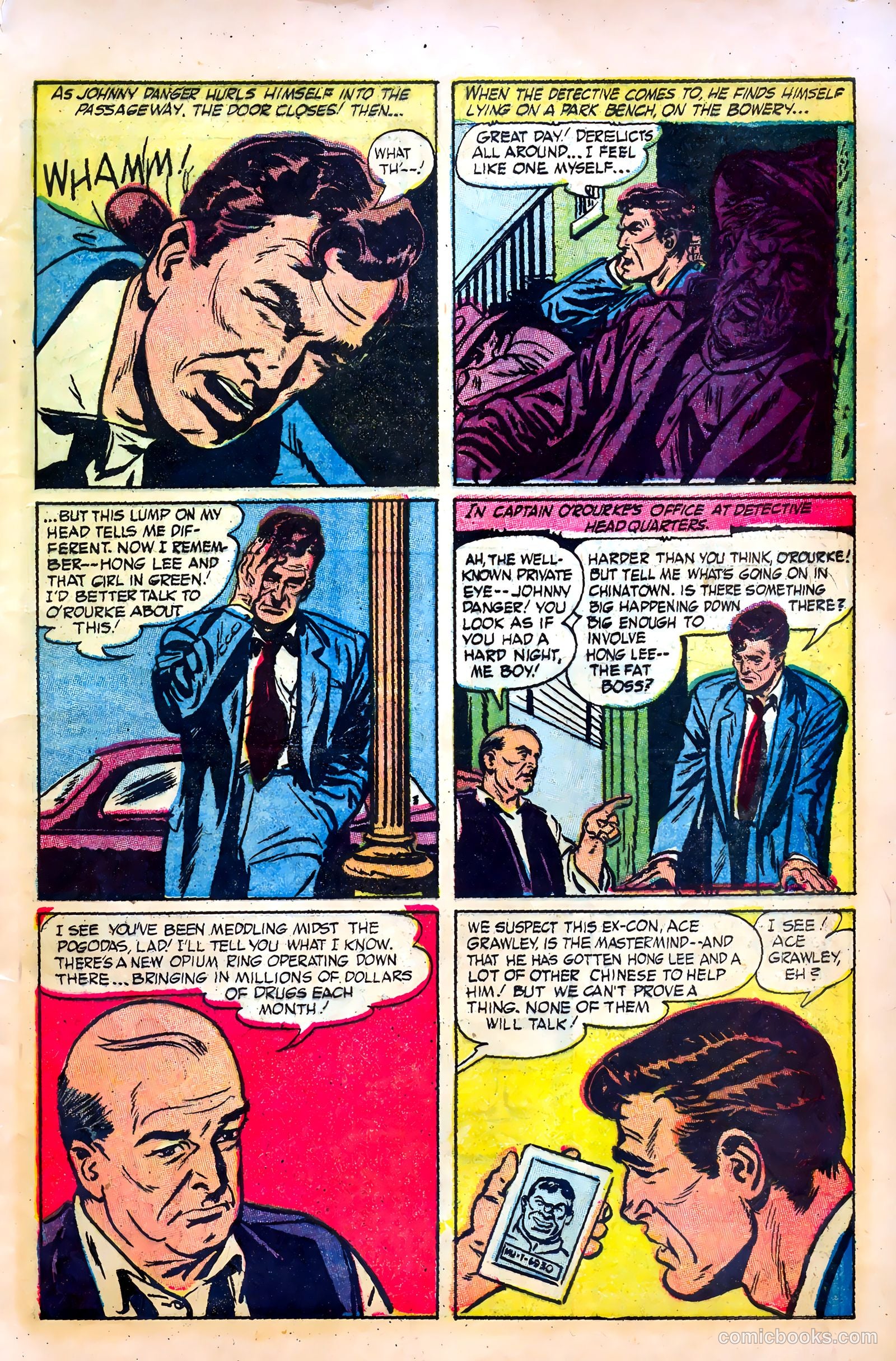 Johnny Danger #1 (1954) — page 7 of 36