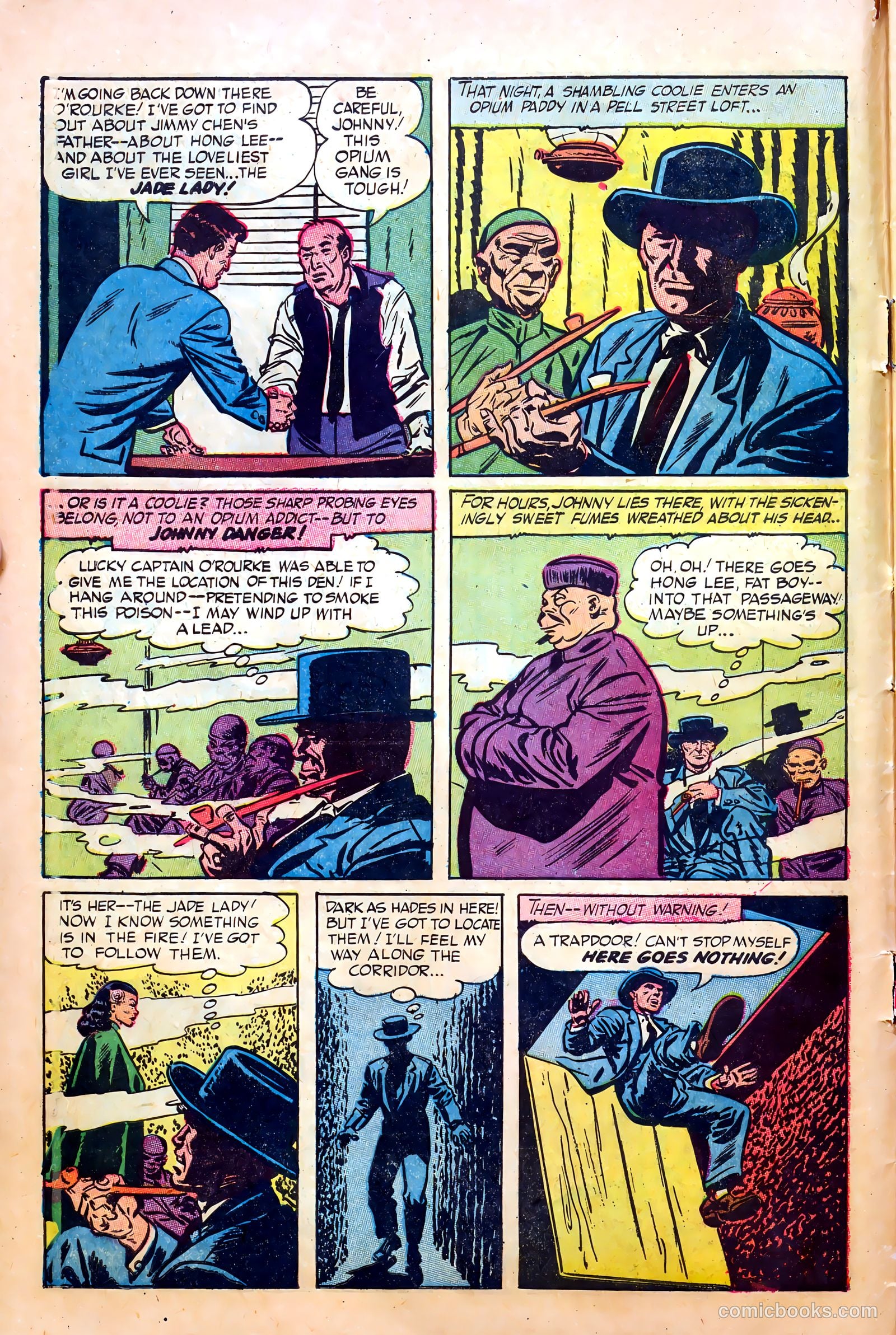 Johnny Danger #1 (1954) — page 8 of 36