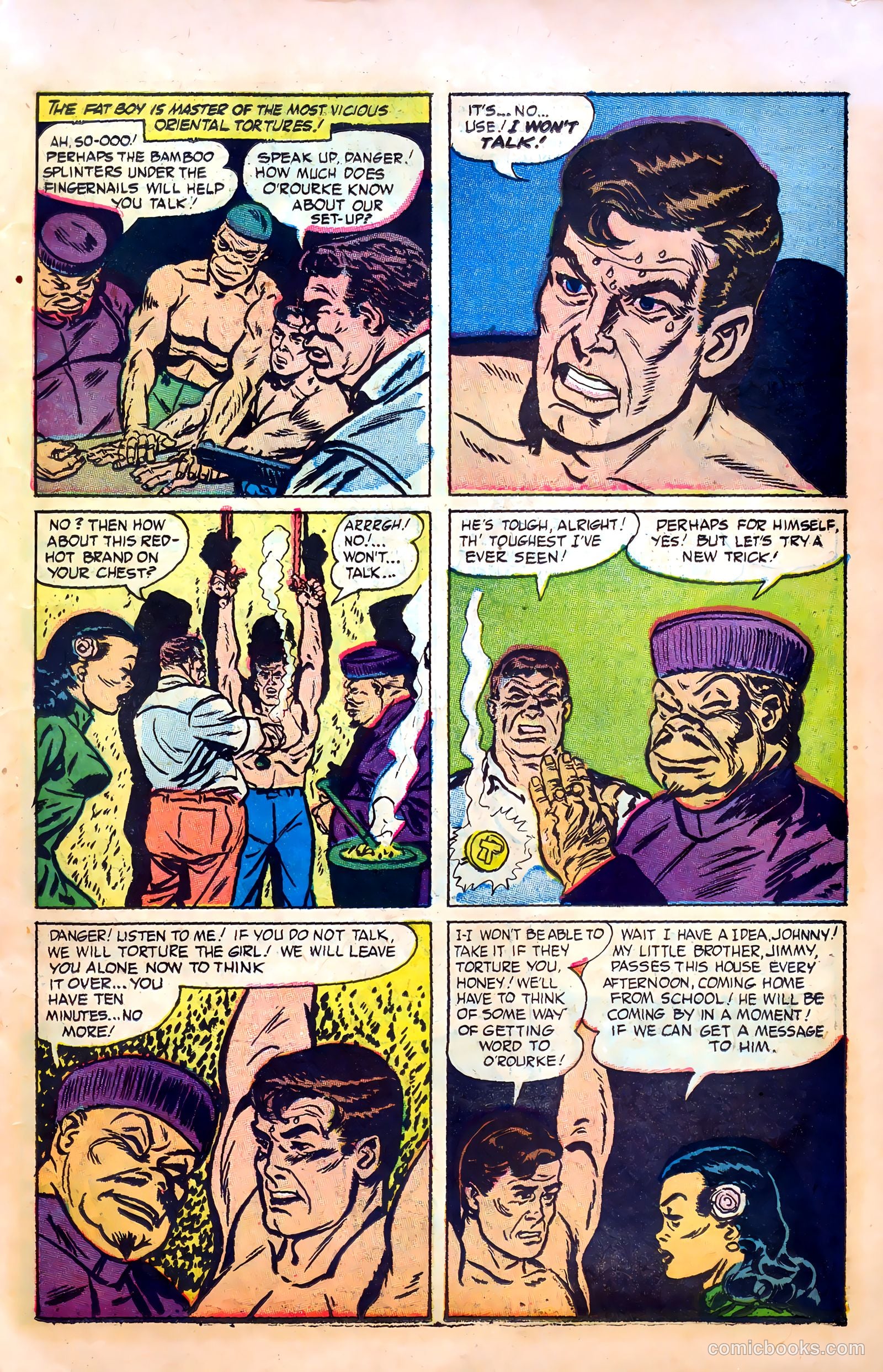 Johnny Danger #1 (1954) — page 11 of 36
