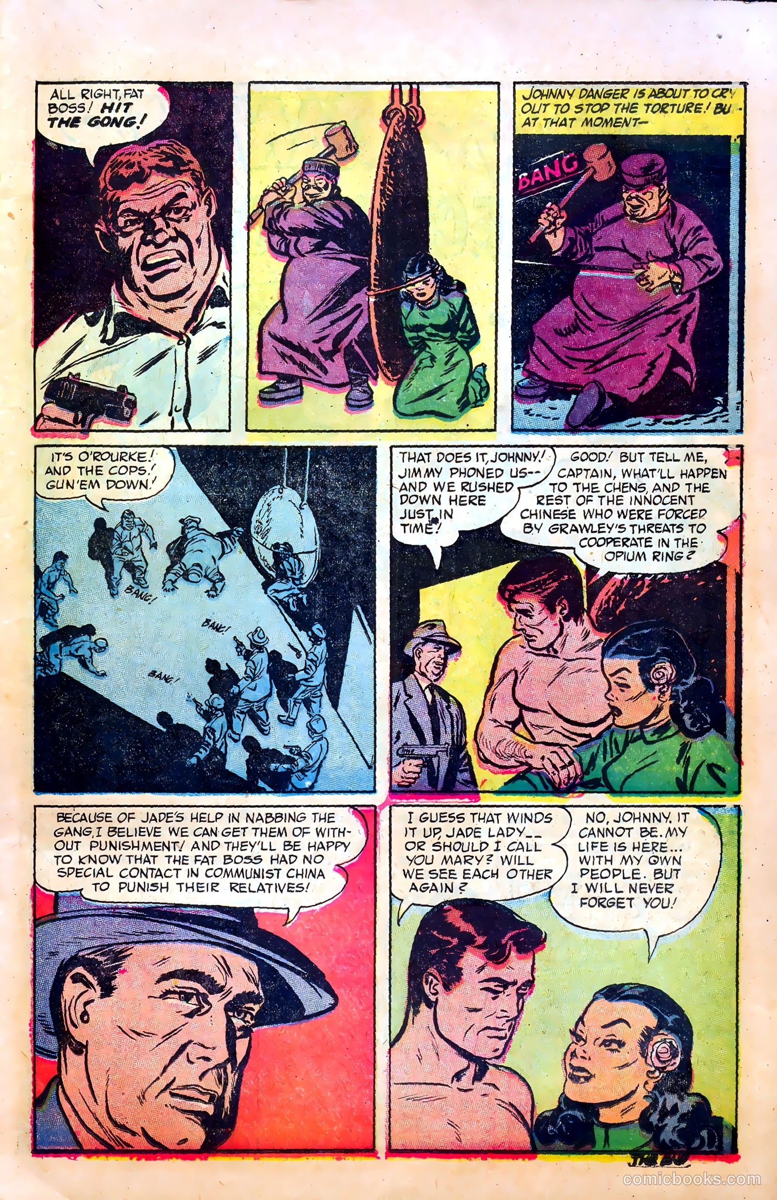 Johnny Danger #1 (1954) — page 13 of 36
